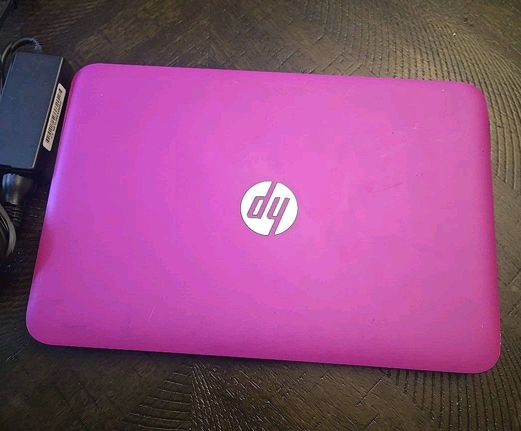 HP Stream 11.6″ Laptop Intel Celeron Model 11-dp11wm 32GB Pink FOR PARTS ONLY