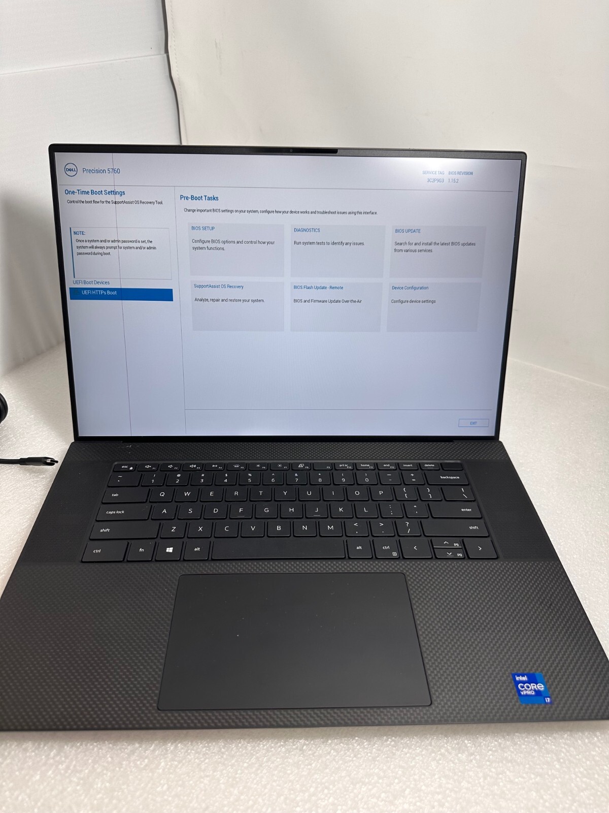 Dell Precision 5760 17″ i7-11850H 32GB 512GB PCIe Nvidia RTX A3000