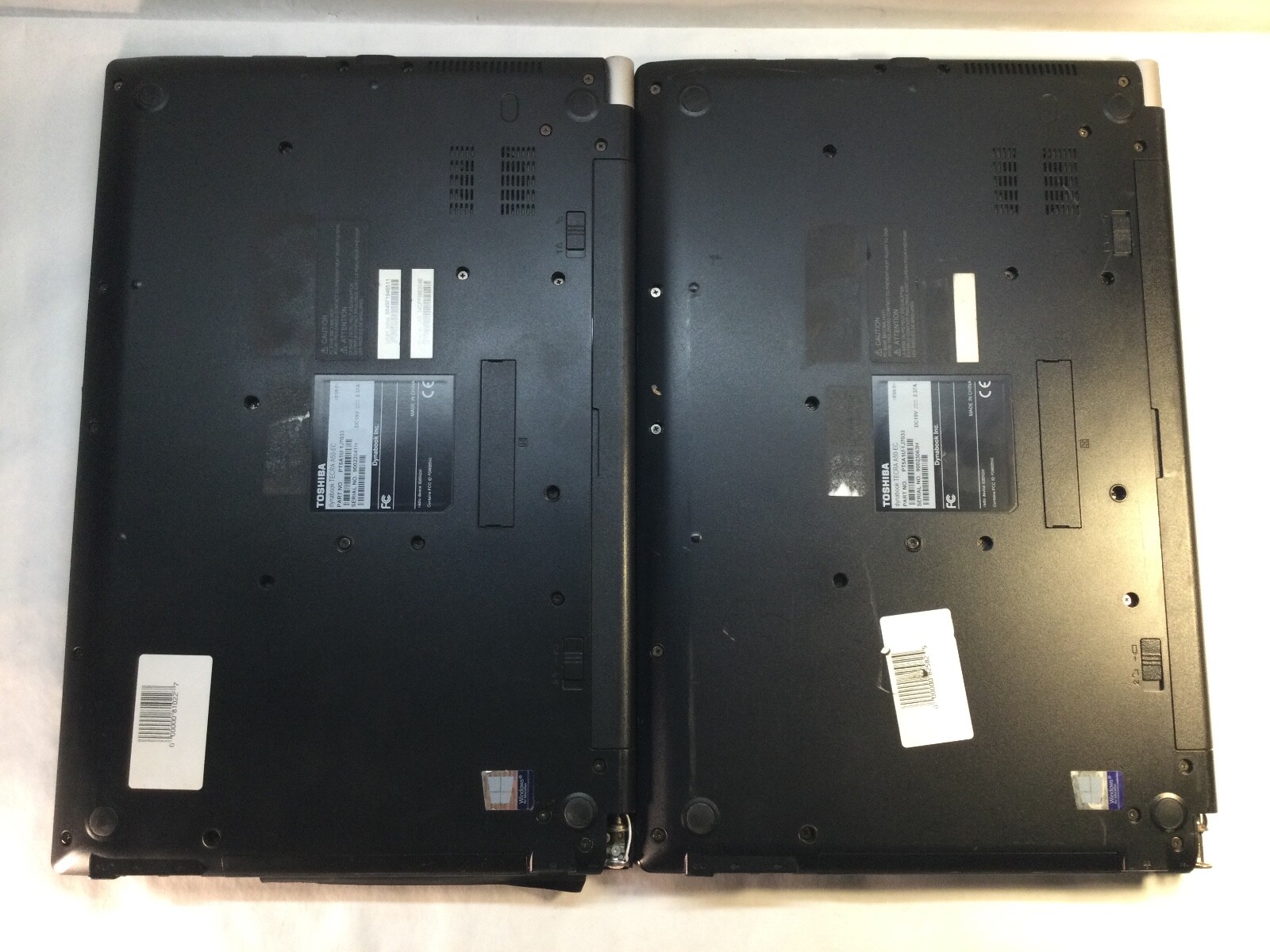 LOT OF 2-Toshiba Tecra A50-EC 15″ Laptop Intel Core i3 8th Gen- BROKEN HINGE -MZ