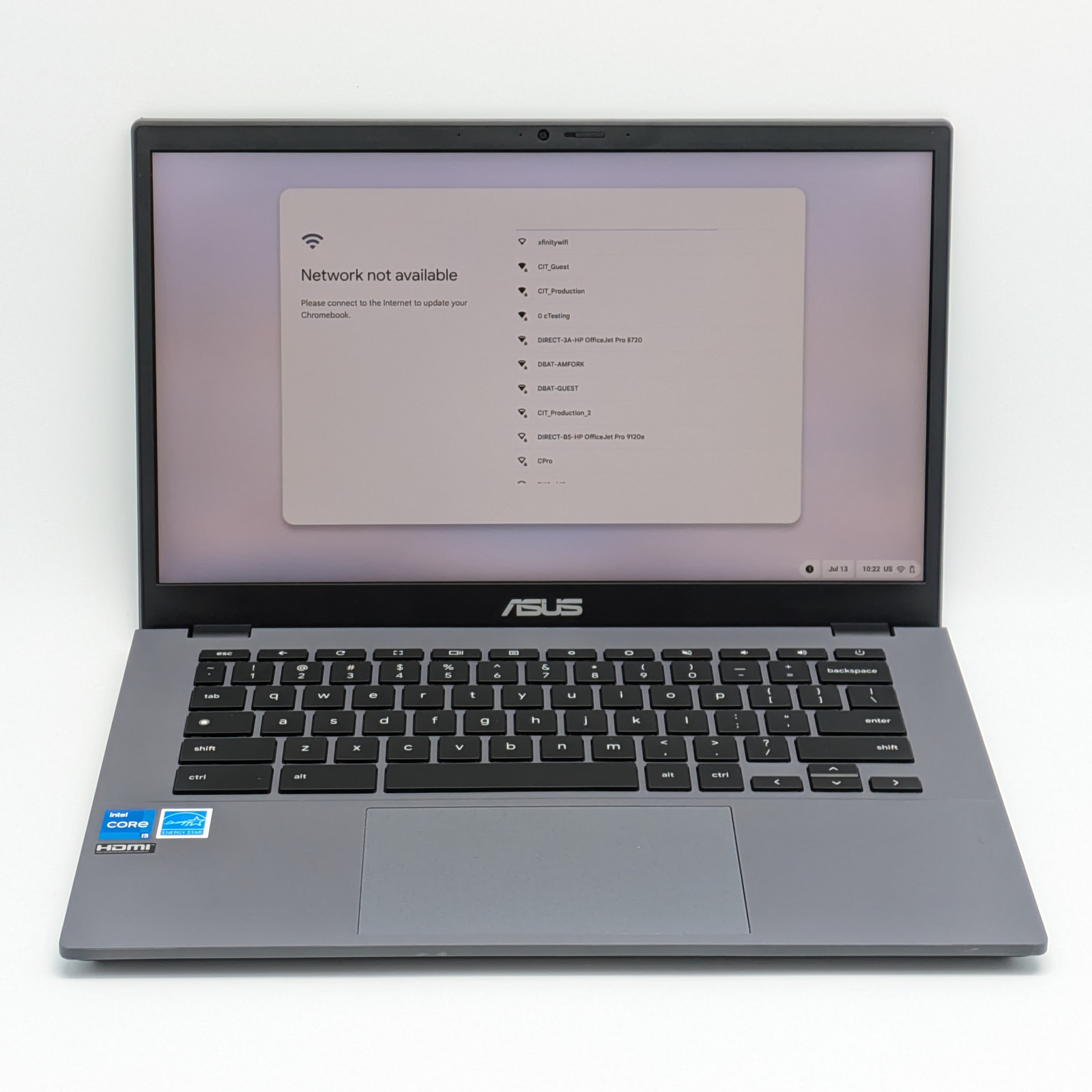 ASUS Chromebook plus CX3402CBA 14″ i5-1235U 16GB DDR5 256GB UFS ChromeOS
