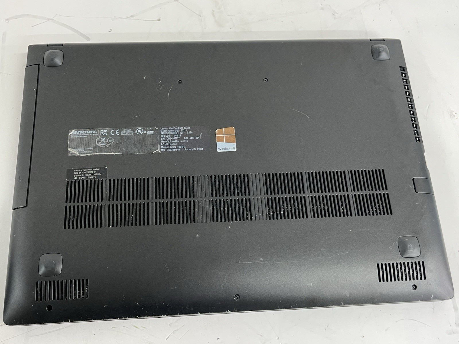 Lenovo Ideapad P400 [Touchscreen] i5-3230M @2.6GHz 6GB RAM 500GB Win10Pro