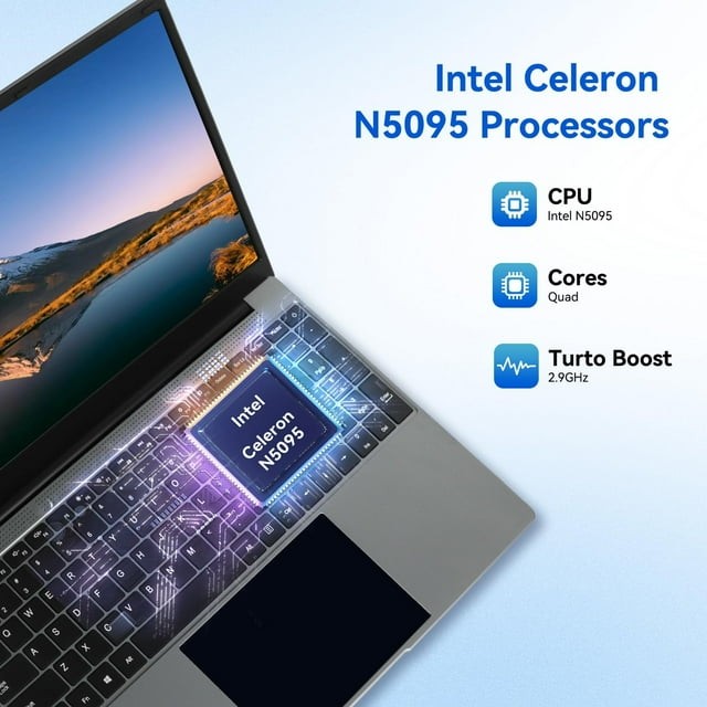 NEW 15.6 inch Laptop 16GB+512GB Windows 11 Computers Support WiFi, Bluetooth