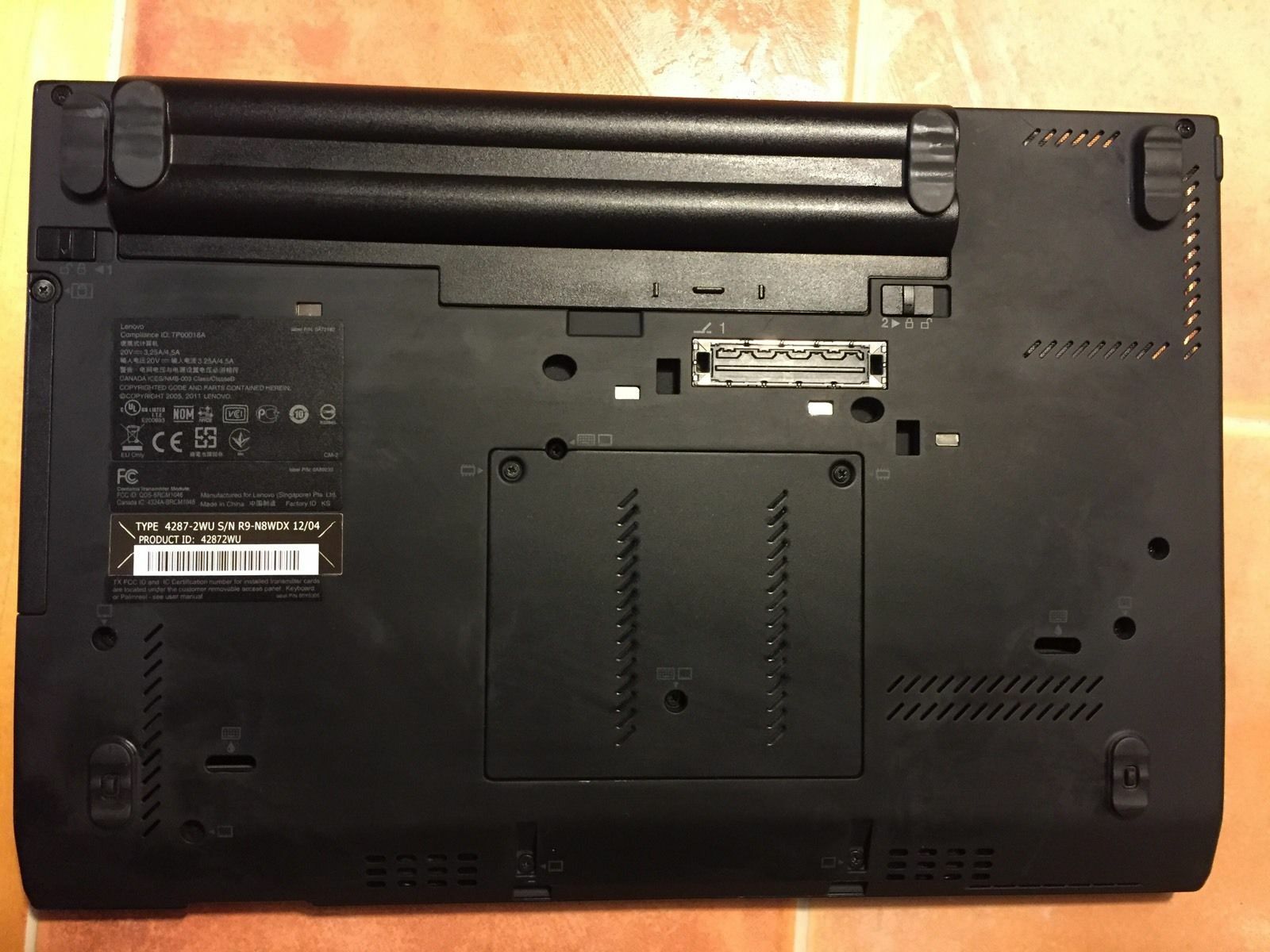 Lenovo ThinkPad Laptop X220 i5 2.5GHz 8GB 128GB SSD Windows 10 Webcam IPS Screen