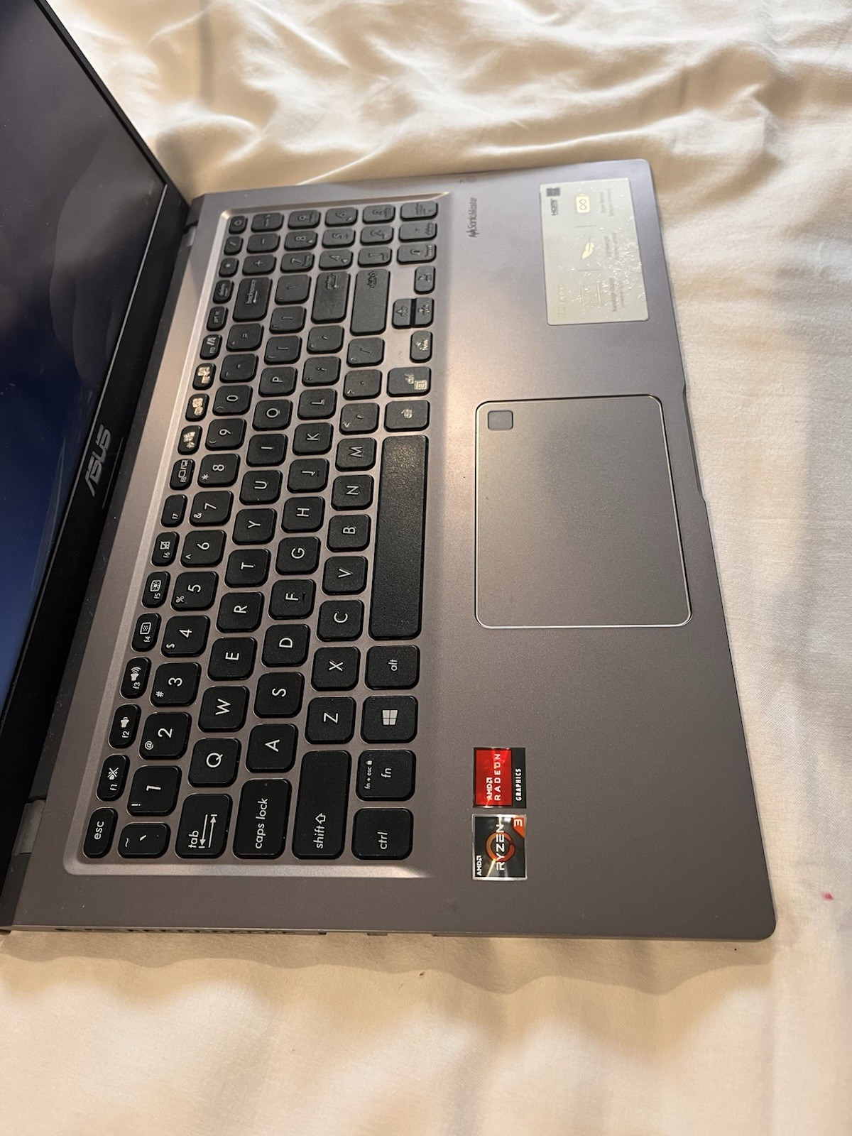 ASUS VivoBook 15 Gray 15.6in Ryzen 3 3250U 12GB 1TB HDD Win 11 Home