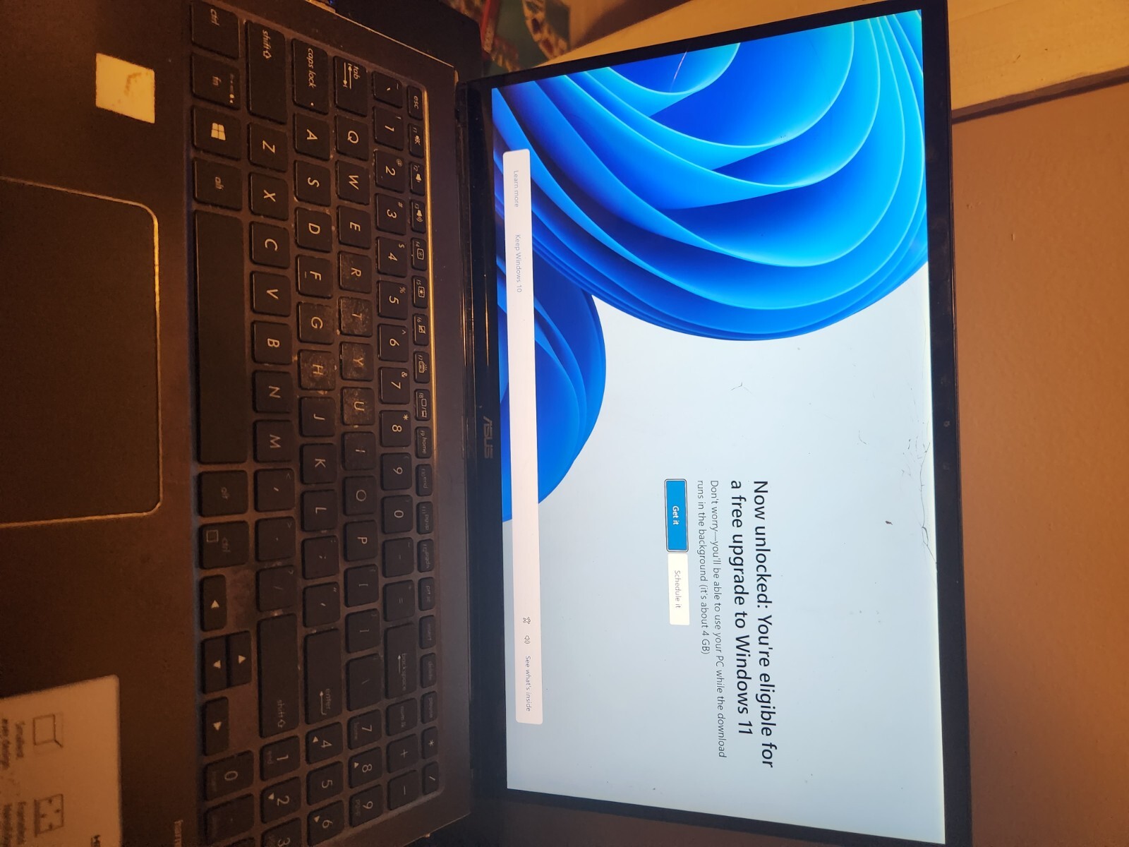 Asus Computer, Black, For parts