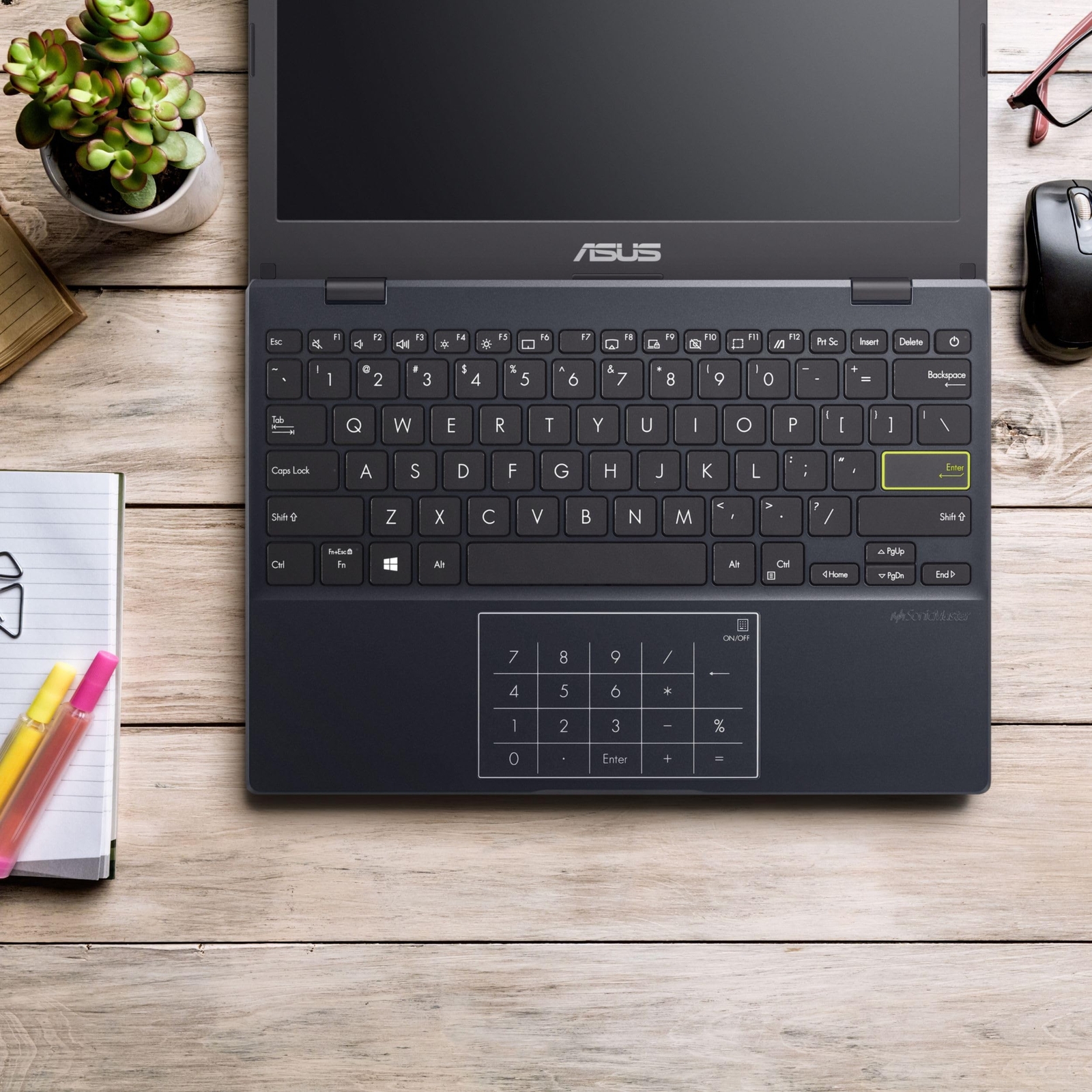 ASUS 2024 Vivobook Go 11.6” N4500 4GB 128GB Windows 11 H S Mode Blk L210KA-ES04