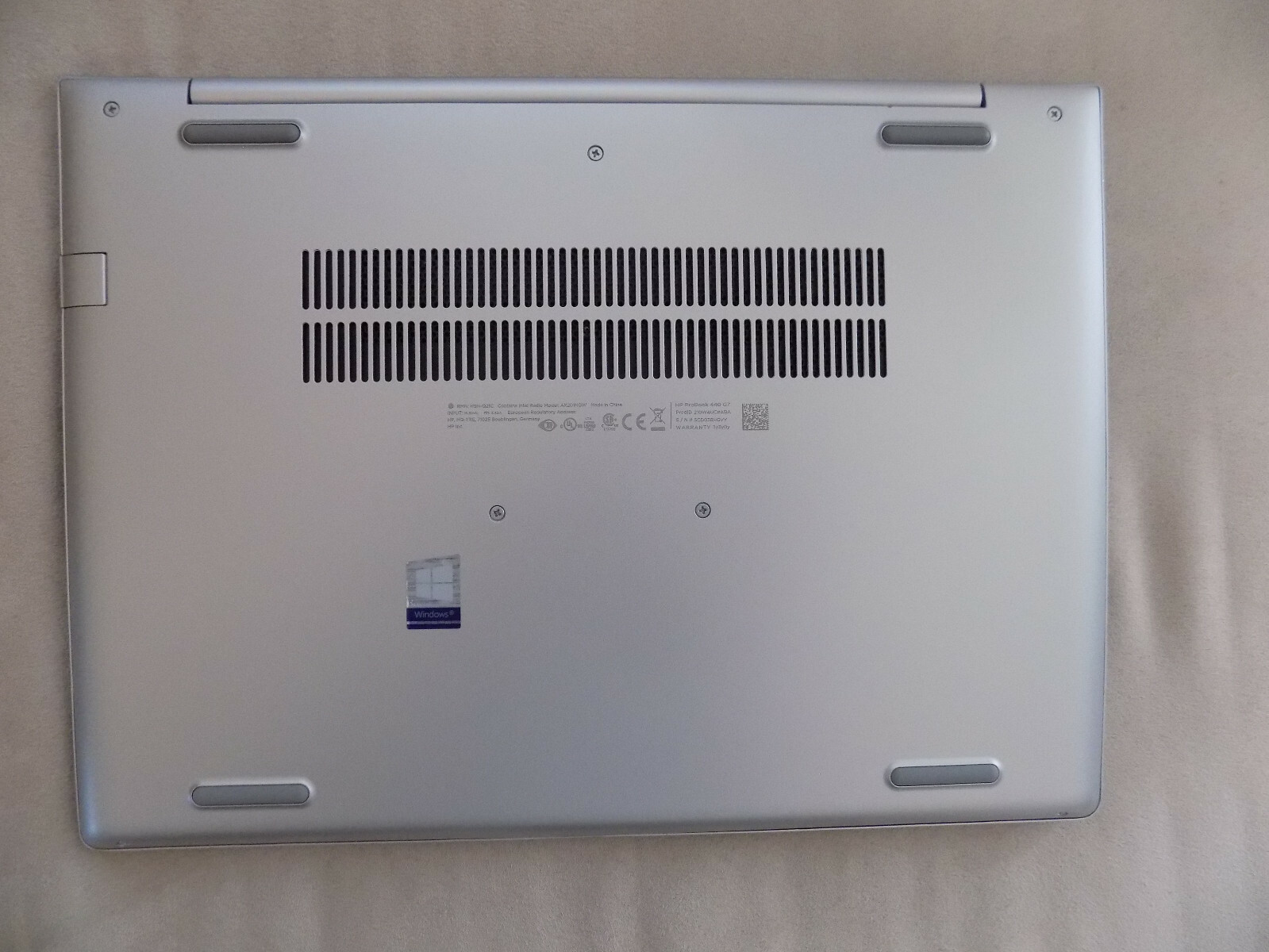HP Probook 440 G7 i5-10210u 1.6GHz 512GB SSD 16GB 14″ FHD W10/11