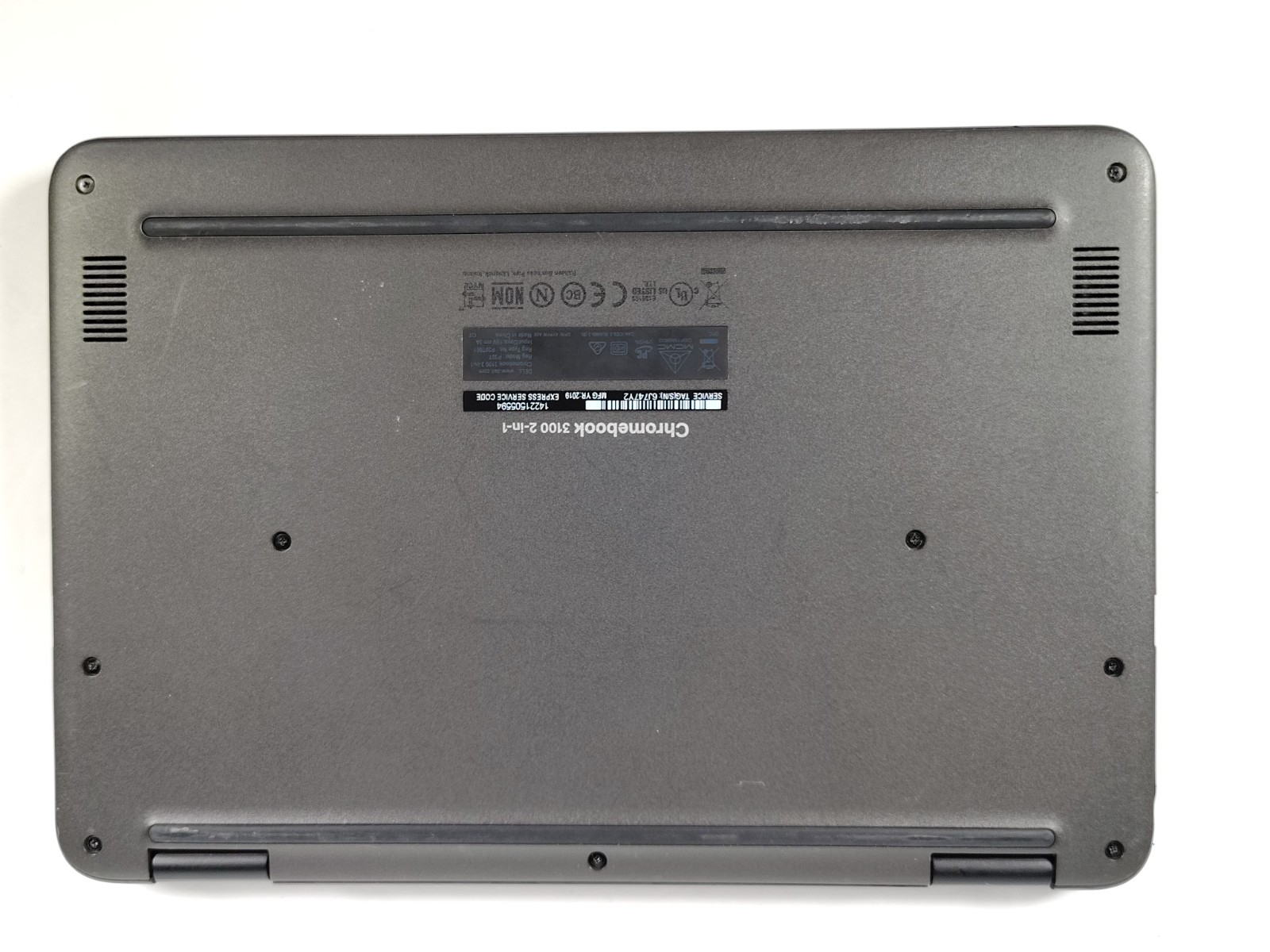 Dell Chromebook 3100 11.6″ Intel N4020 4GB 32GB eMMC Chrome OS Touch Laptop WiFi
