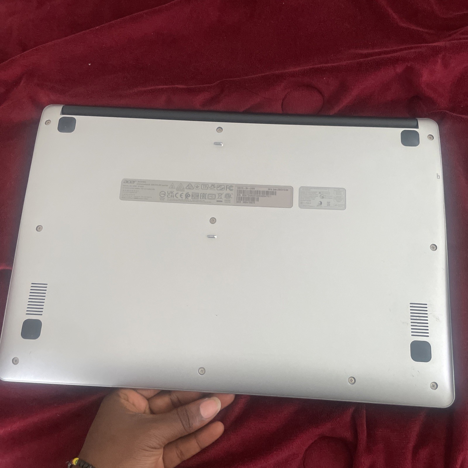 Acer Chromebook 315 15.6” HD Laptop, Celeron N4020, 4GB RAM 64GB eMMC, Chrome OS