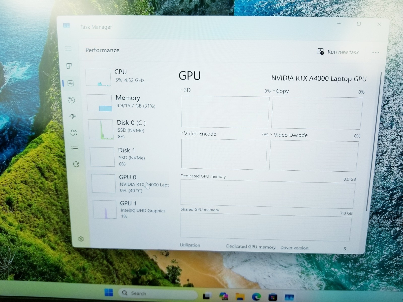 HP Zbook Fury G8 17.3inch Core i7-11850H 16GB 715GB NVMe RTX A4000 8GB GPU