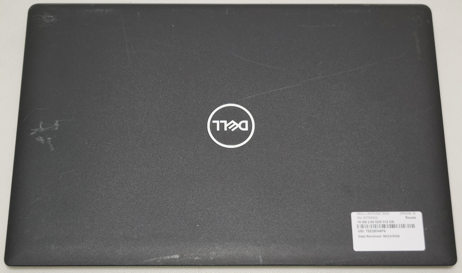 Dell Latitude 3520 i7-1165G7 16GB RAM 512GB SSD NO ADAPTER (UID TEE2B348F6)PARTS