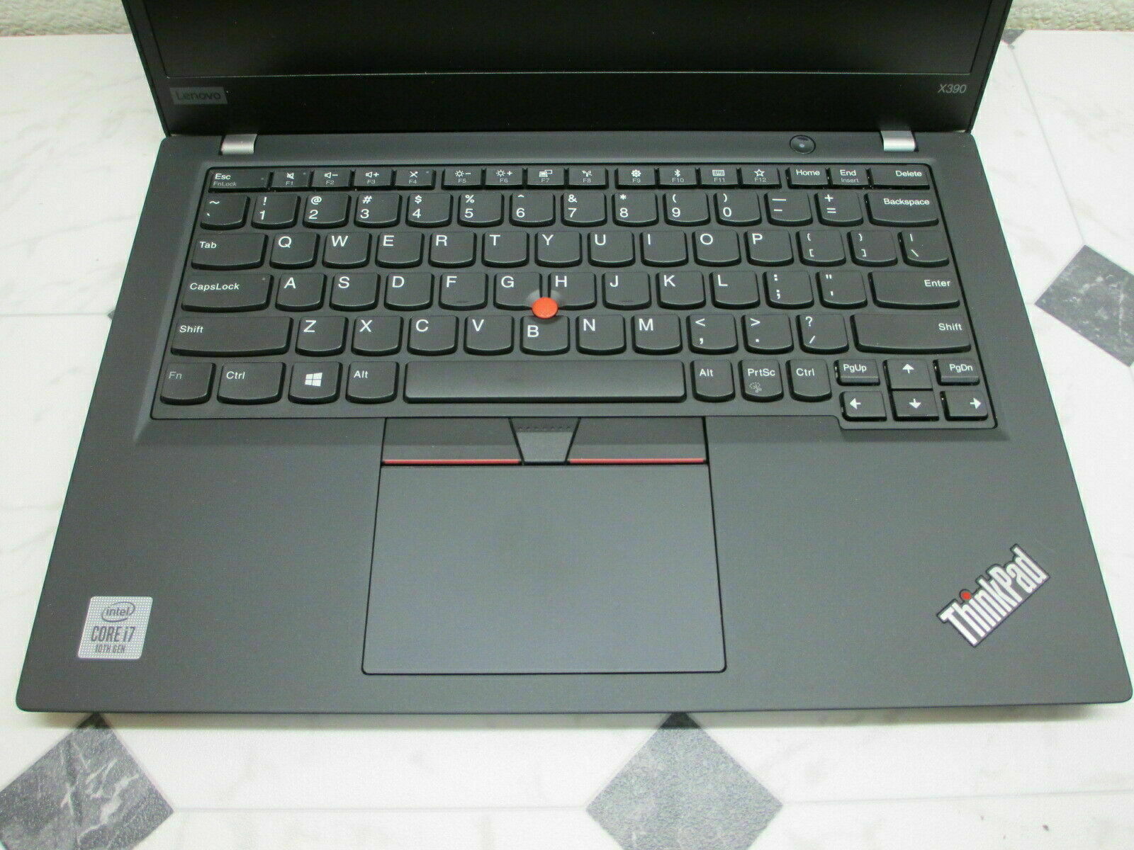 Lenovo ThinkPad X390 laptop i7-10510U 13.3 FHD 1080P TOUCH 16GB 512GB SSD 5972-1