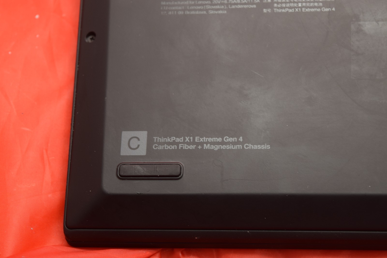Lenovo ThinkPad X1 Extreme Gen 4 16 UHD+ i7-11800H 2.30GHz 32GB 512GB RTX 3060