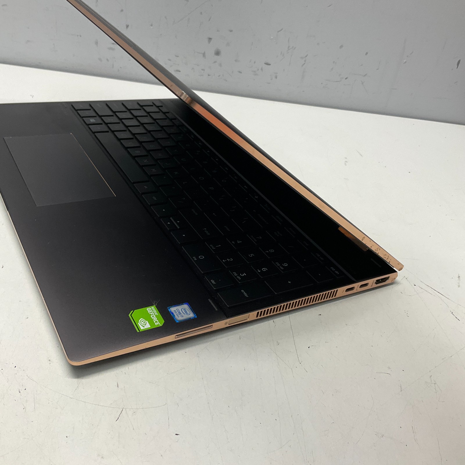 HP Spectre x360 15t-CH000 Laptop i7-8550U 8GB 256GB SSD Windows 11 Pro NO BATT