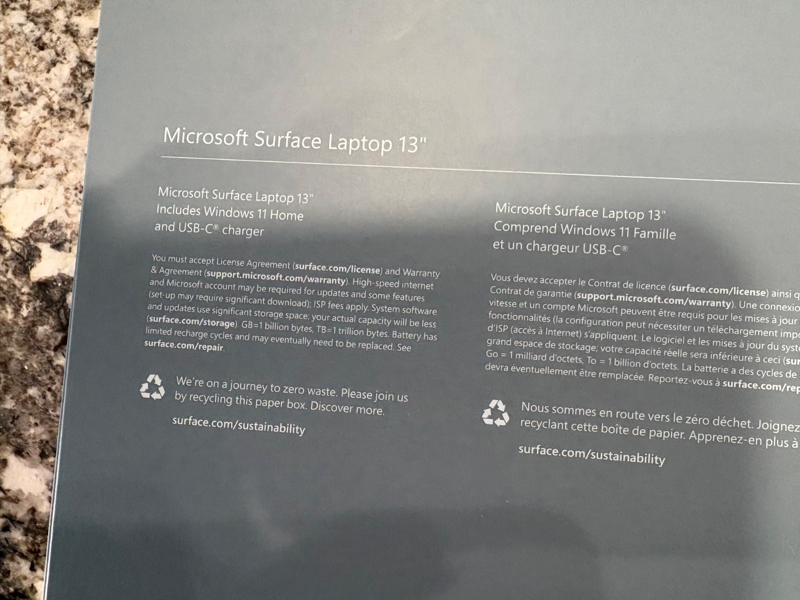 Microsoft 13″ Surface Laptop Snapdragon X Plus 8-Core, 16GB RAM, 512GB, Ocean.