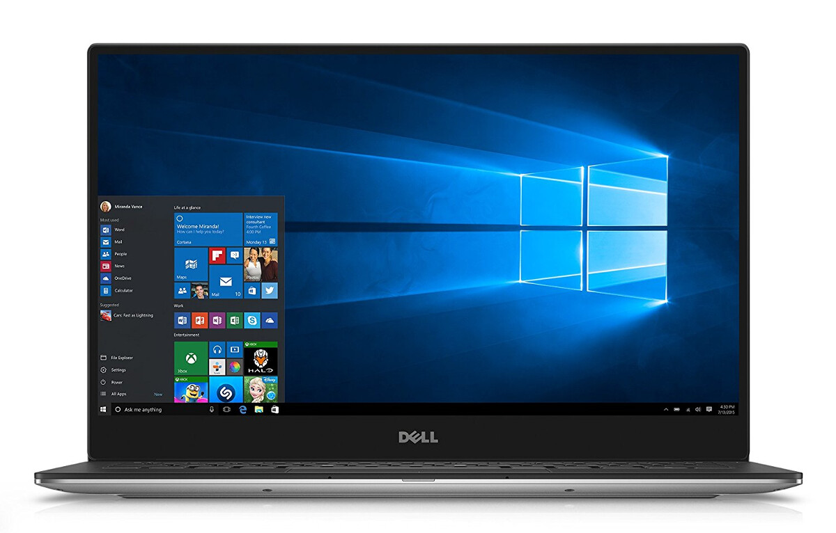 Dell XPS 13 9360 Quad Core i7-8550U 1.80 GHz 8GB RAM 256GB SSD UHD 620 Win10