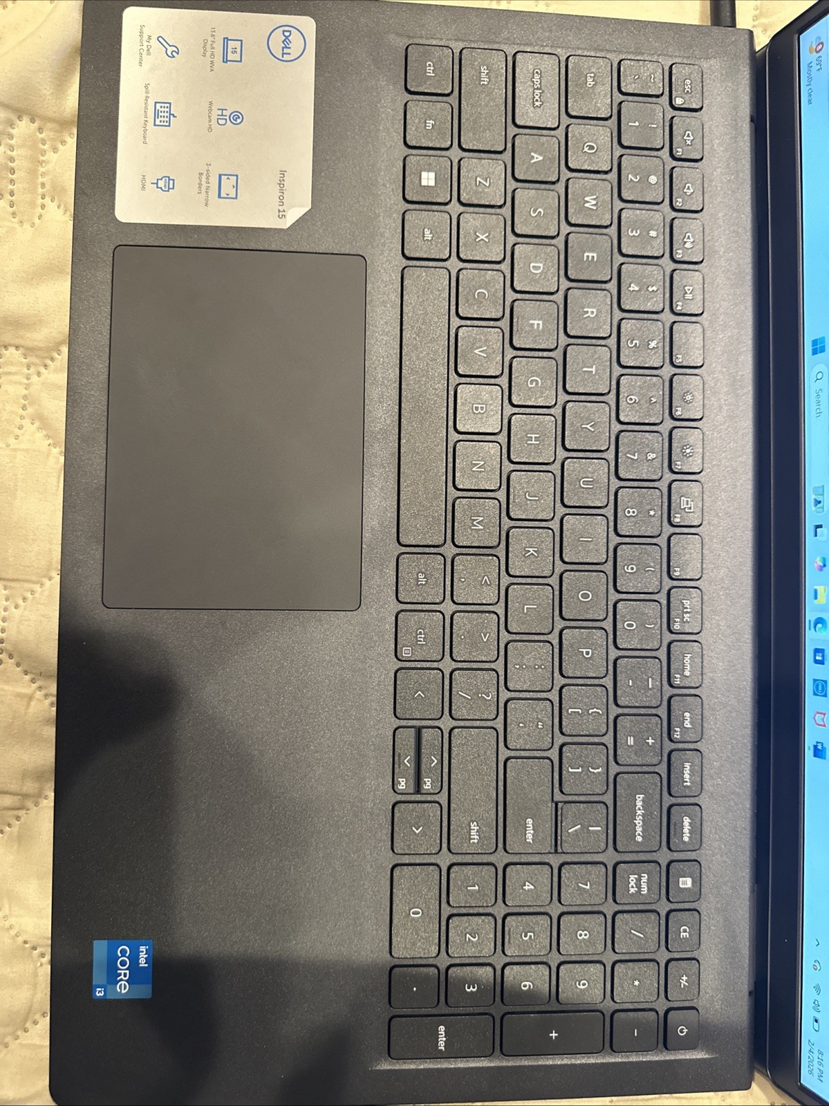 Dell Inspiron 15 3520 15.6″ (512GB SSD, Intel Core i3-1215U, 3.20GHz, 8GB…