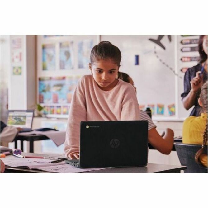 HP Fortis Flip G1i 11 Touchscreen Convertible 2 in 1 Chromebook – Intel N150 –