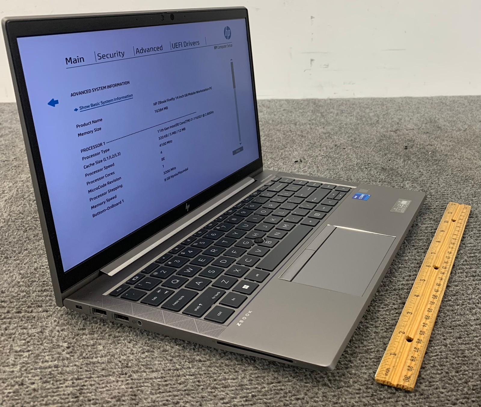 HP Zbook Firefly G8 14″ Laptop i7-1165G7 16GB RAM, No Storage, Remote Managed