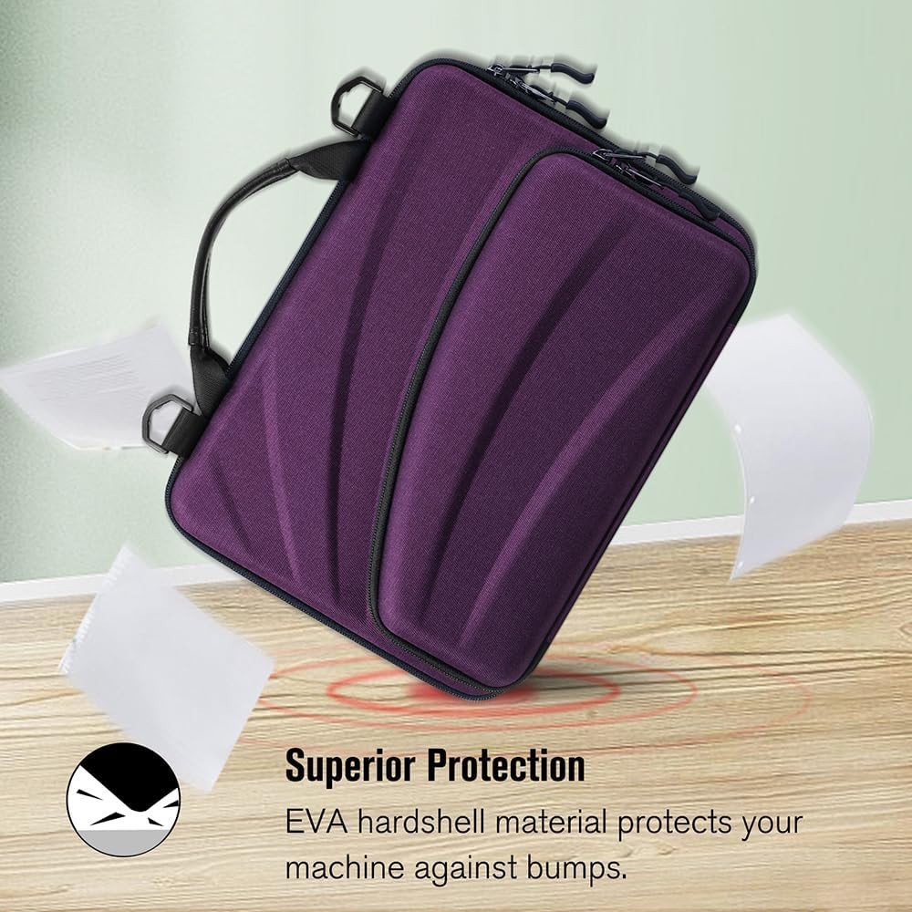 Chromebook Sleeve Case for 11-11.6 Inch Laptops – Protective Shoulder Bag with P