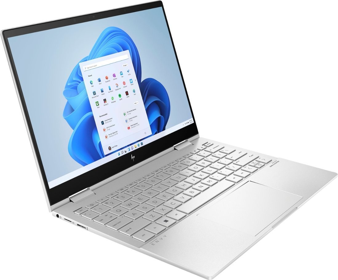 HP ENVY X360 2-in-1 13.3″ FHD+ Touch Laptop i7-1250U 8GB RAM 512GB SSD Silver