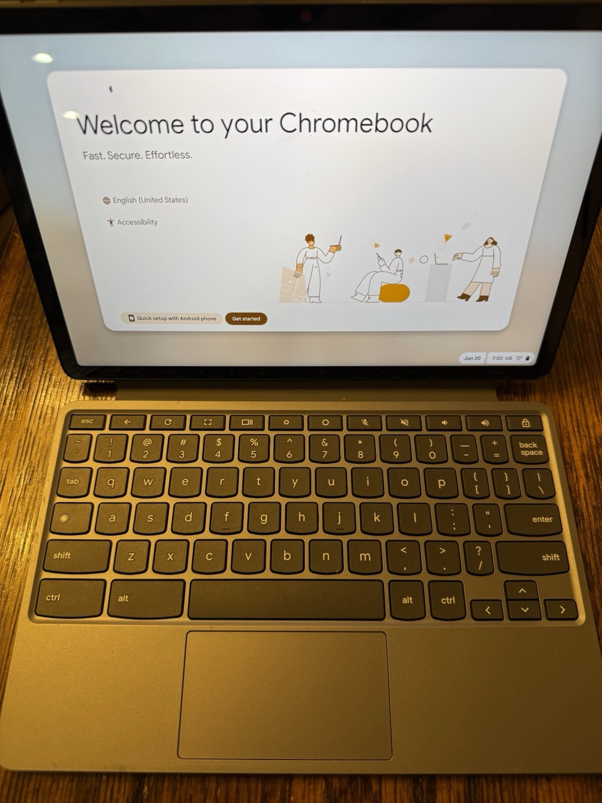Lenovo Chromebook Duet 11M889 Chromebook 11″ Mediatek Octa-Core 4GB 128GB eMMC