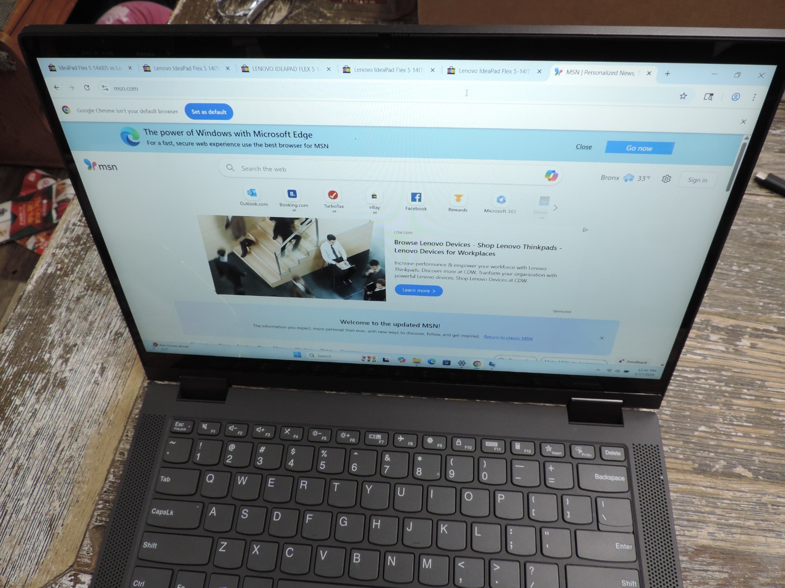Lenovo IdeaPad Flex 5 14ITL05 14″ 512GB, =please read issues =