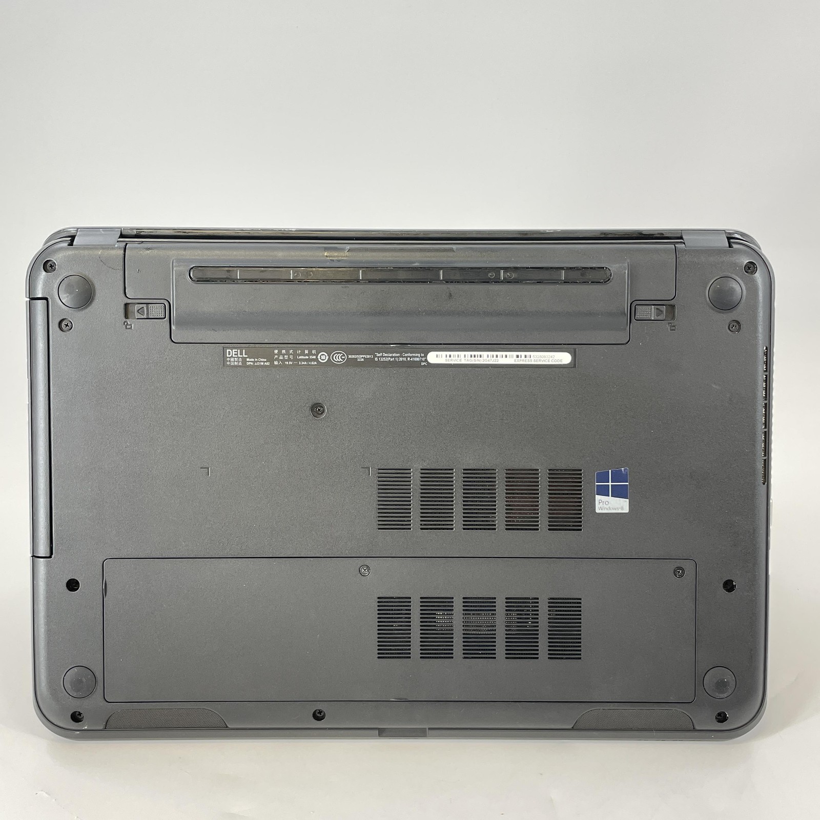 Dell Latitude 3540 15.6 2014 Gray HD TOUCH i5-4210U 1.70GHz 4GB 500GB HDD Fair