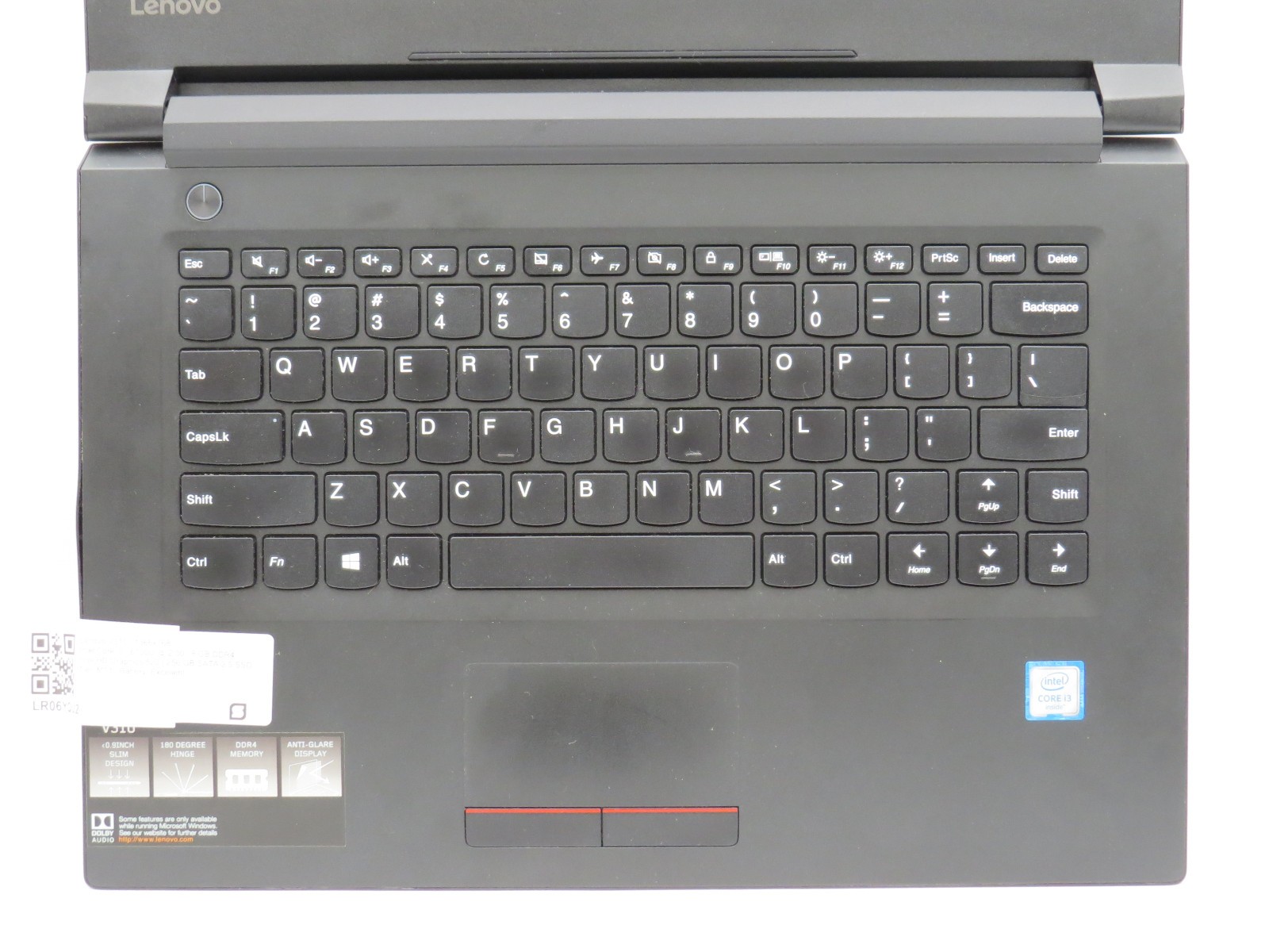 Lenovo V310 i3-6100U @ 2.3GHz 8GB DDR4 256GB 2.5 SATA SSD 14″ No OS
