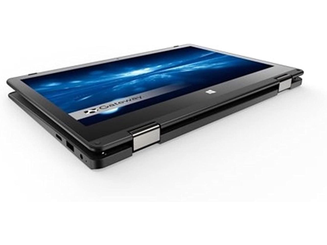 Gateway 2-in-1 Laptop Intel Celeron N4020 4GB RAM 64GB SSD 11.6″ HD Touch W10H