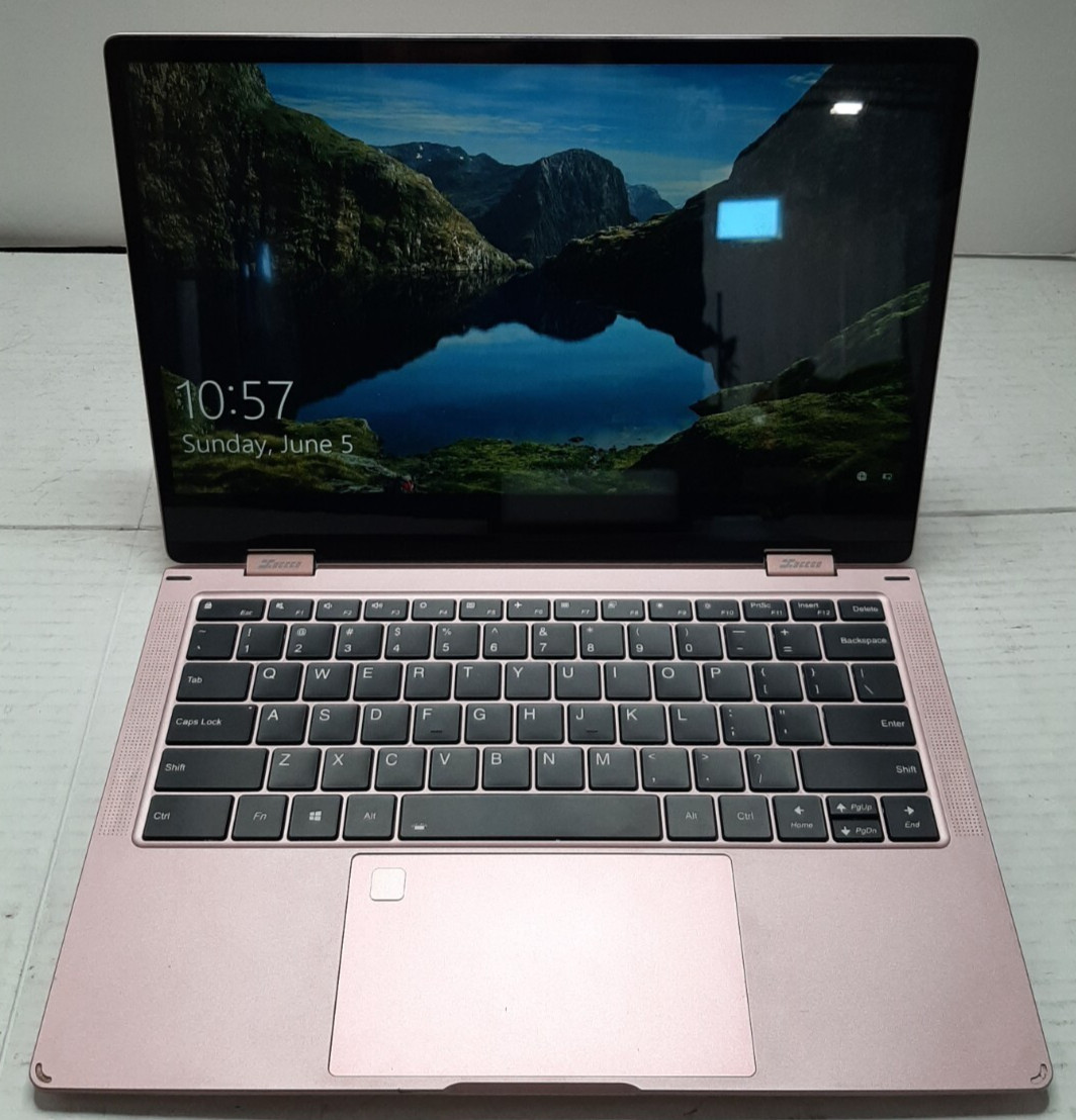 PINK OGEGO Laptop 13.3″ Snapdragon 850 2.96GHz 8GB RAM 256GB SSD Win10 #97