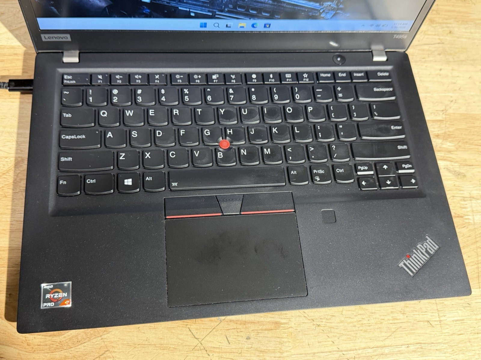 Lenovo ThinkPad T495s Ryzen 7 PRO 3700U 16GB RAM 512GB SSD Win11 Pro 14” NW Bat