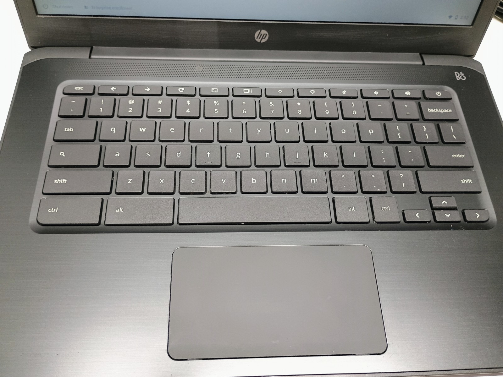 HP 14-db0023dx Chromebook Grey with charger 14 in screen tested and works!
