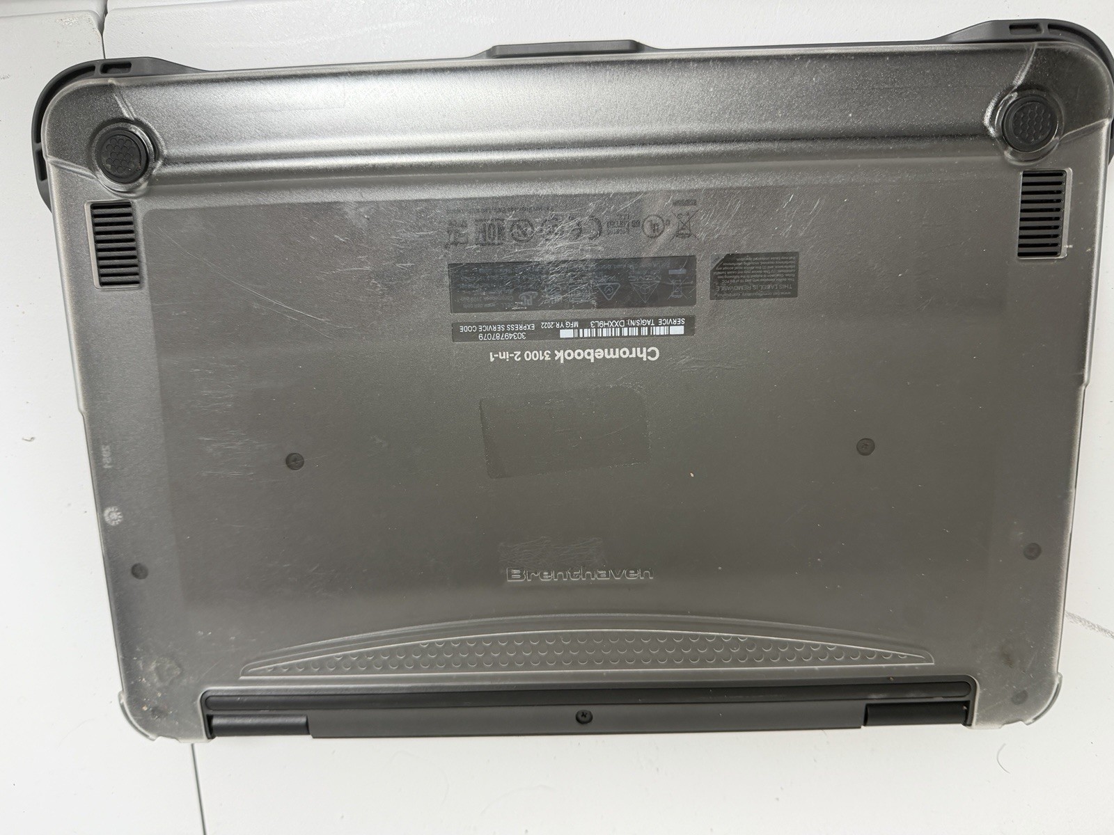 DELL CHROMEBOOK 3100 2 In 1 DXXH9L3 4GB RAM,16GB,CHROME OS NO CHARGER S28