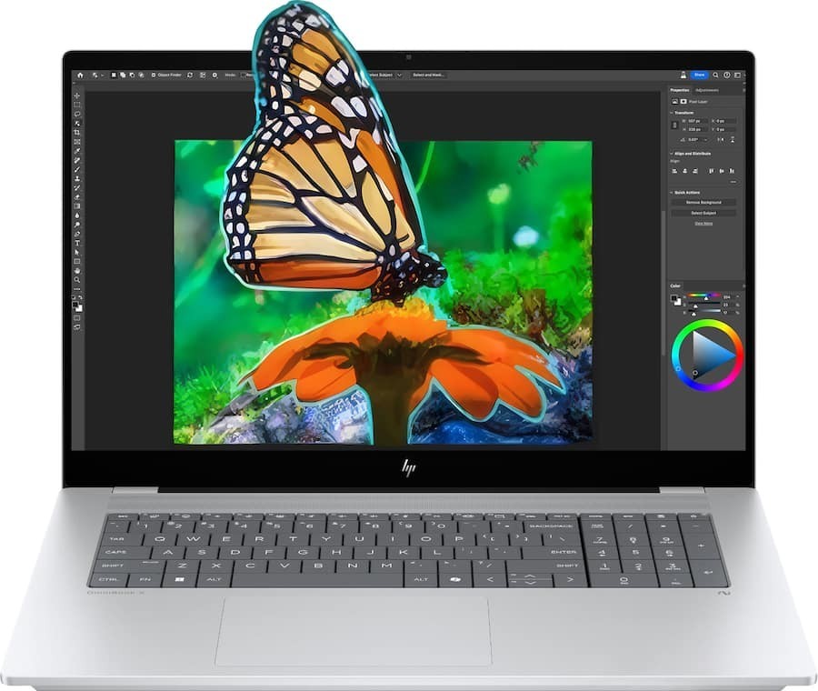 HP OmniBook X Intel Core Ultra 7 256V 16GB Memory 1TB NVMe SSD 17.3″ Touch W11H
