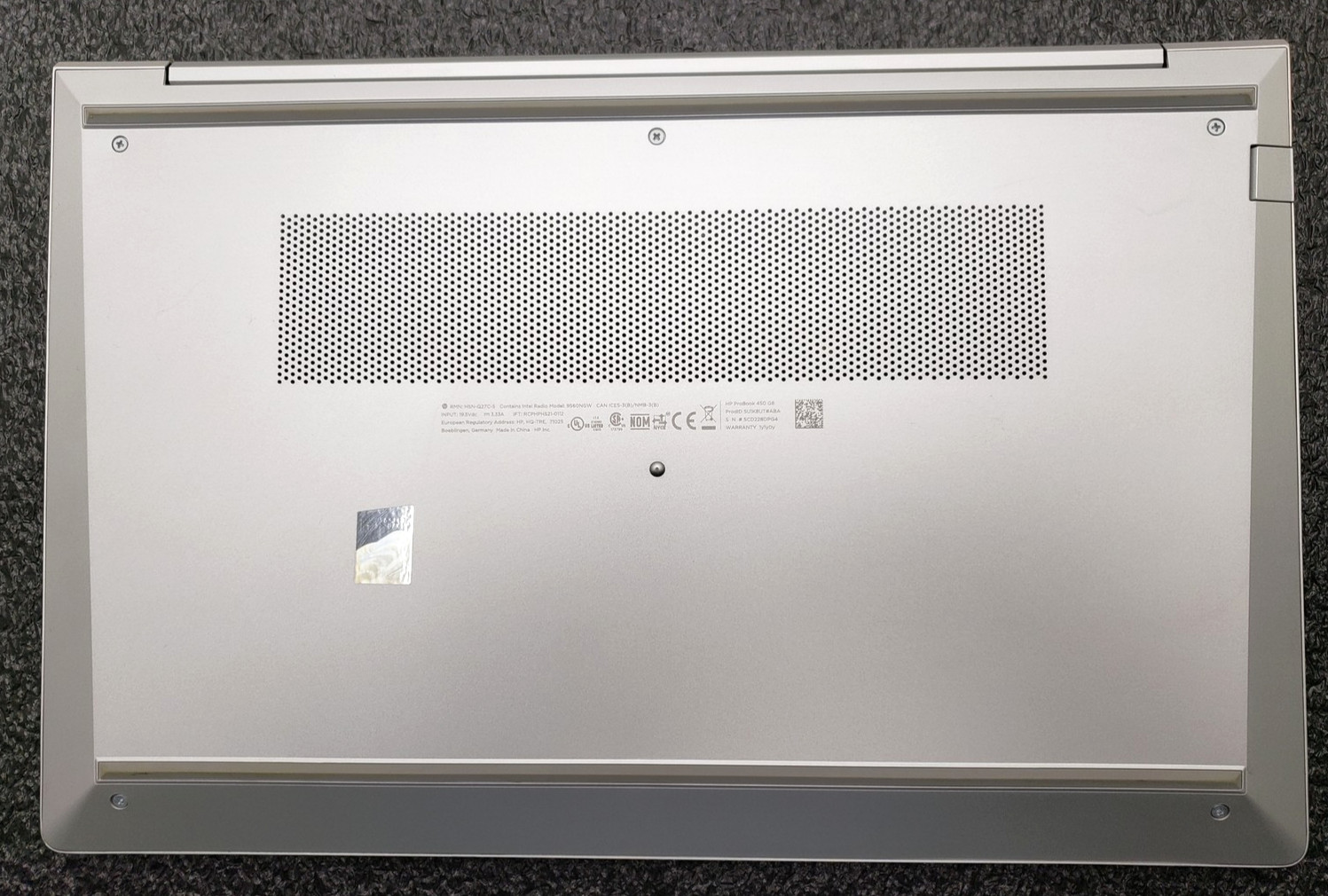 HP ProBook 450 G8 Notebook Intel i5-1135G7 16GB RAM 512GB SSD Windows 11 Pro.