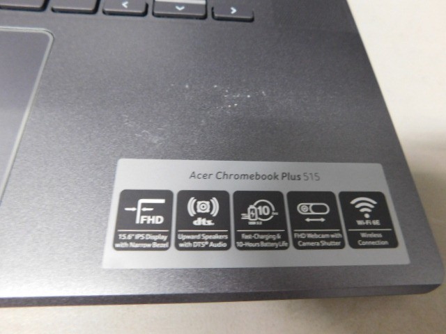 Acer Chromebook Plus 515 N23C10 Laptop w/charger