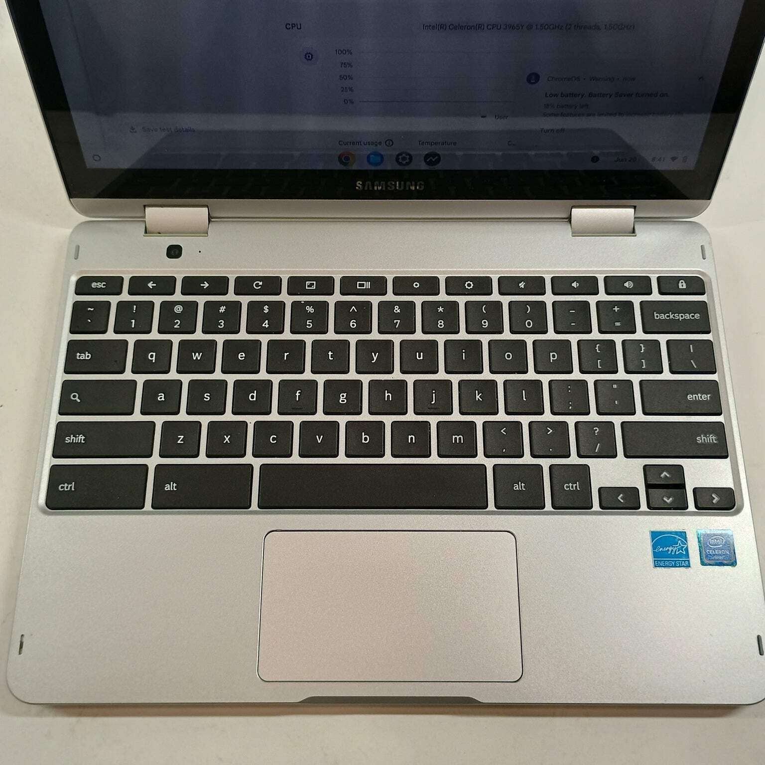 Samsung Galaxy Chromebook Plus 12.2″ Celeron 3965Y 1.5GHz 4GB RAM 64GB SSD