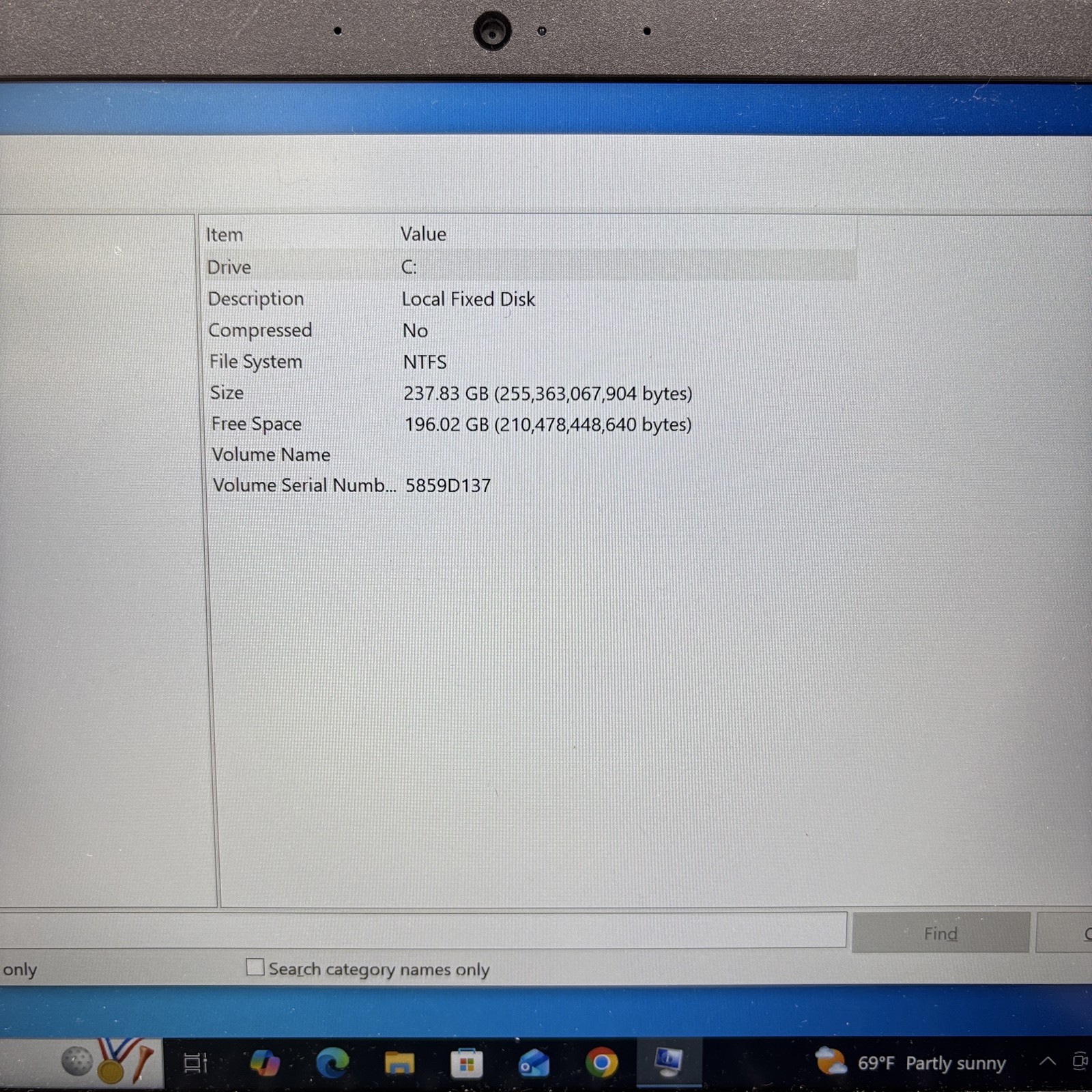 Dell P137G Latitude 5430 i5-1235U 8GB RAM 256GB SSD 14″ Display