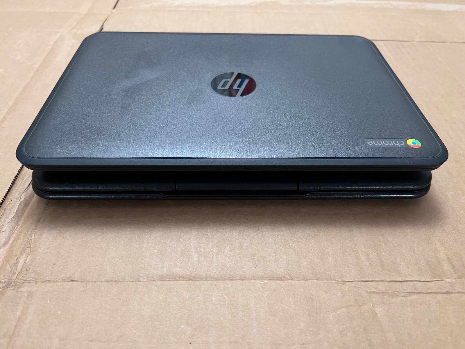 Lot of 2 Defective Chromebooks HP 11 G5 TPN-Q151 Intel Celeron + Lenovo 80SF