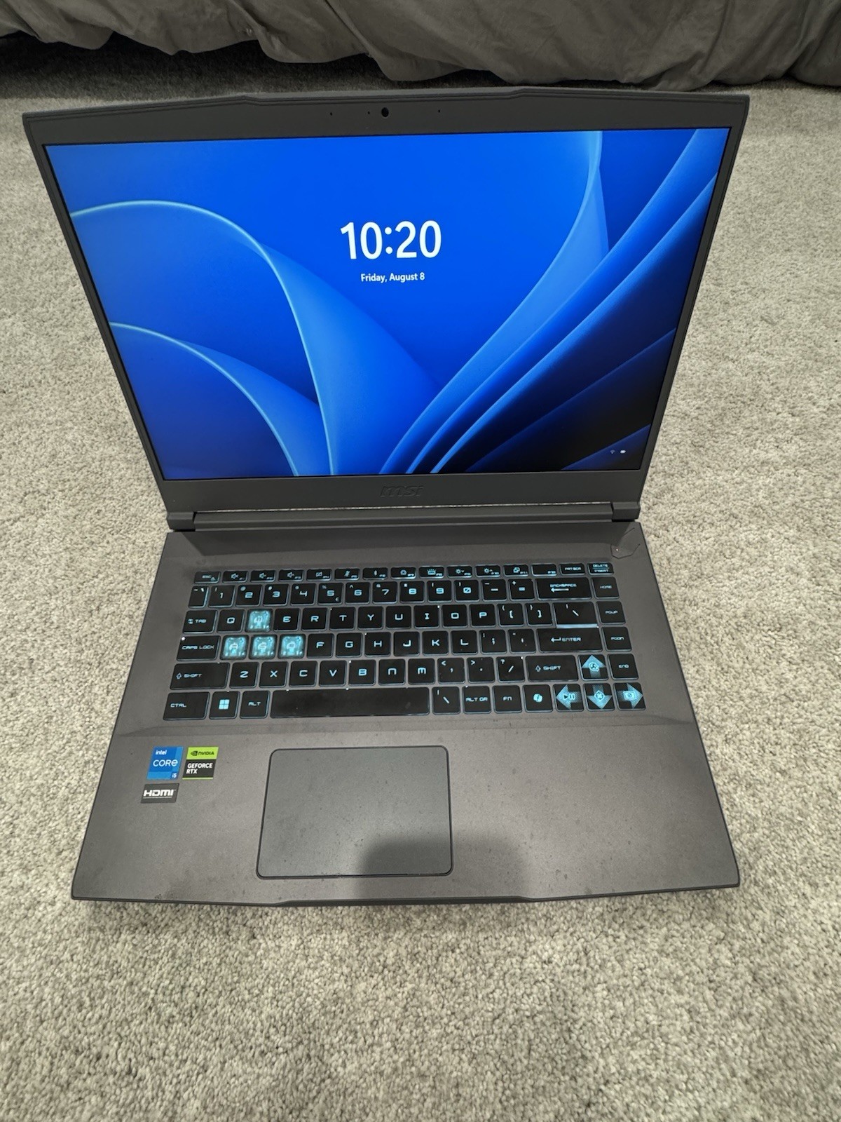 MSI Thin 15 B13VF 15.6″ i5-13420H 32GB 512GB SSD RTX 4060 W11H