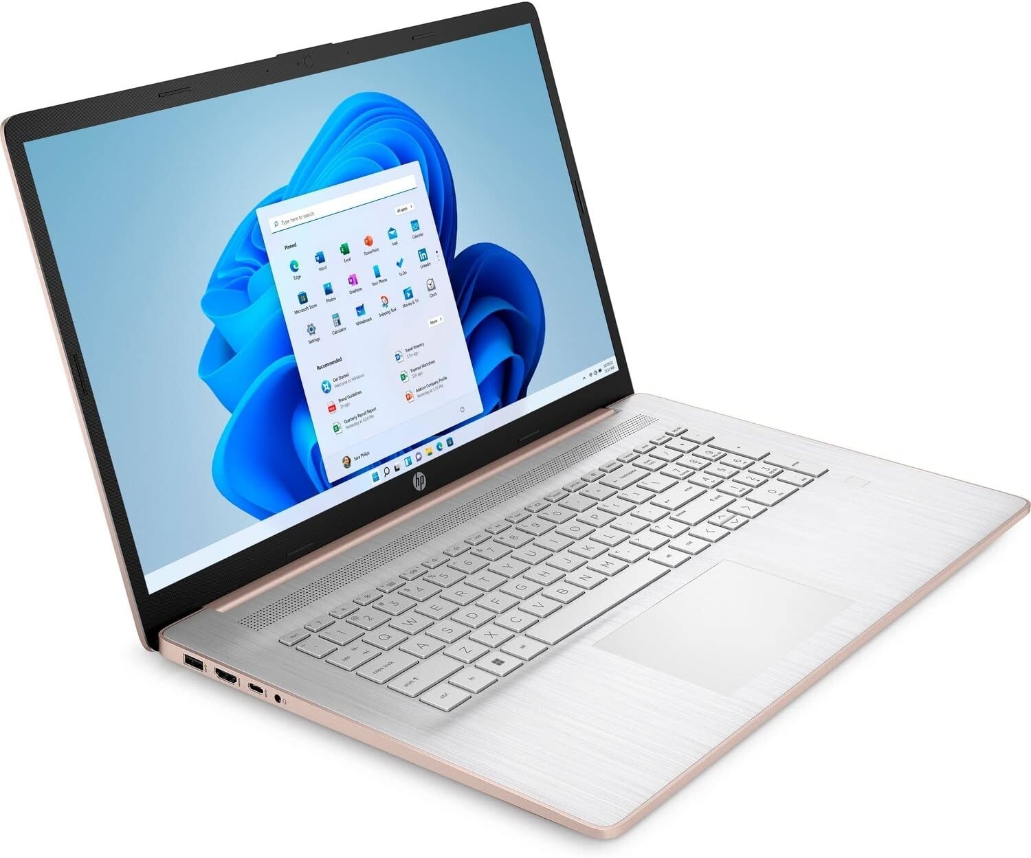 HP 17-cn4010nr 17t Laptop PC 17.3″ Intel Quad 4.7Ghz 8GB 256GB SSD Cam HDMI W11