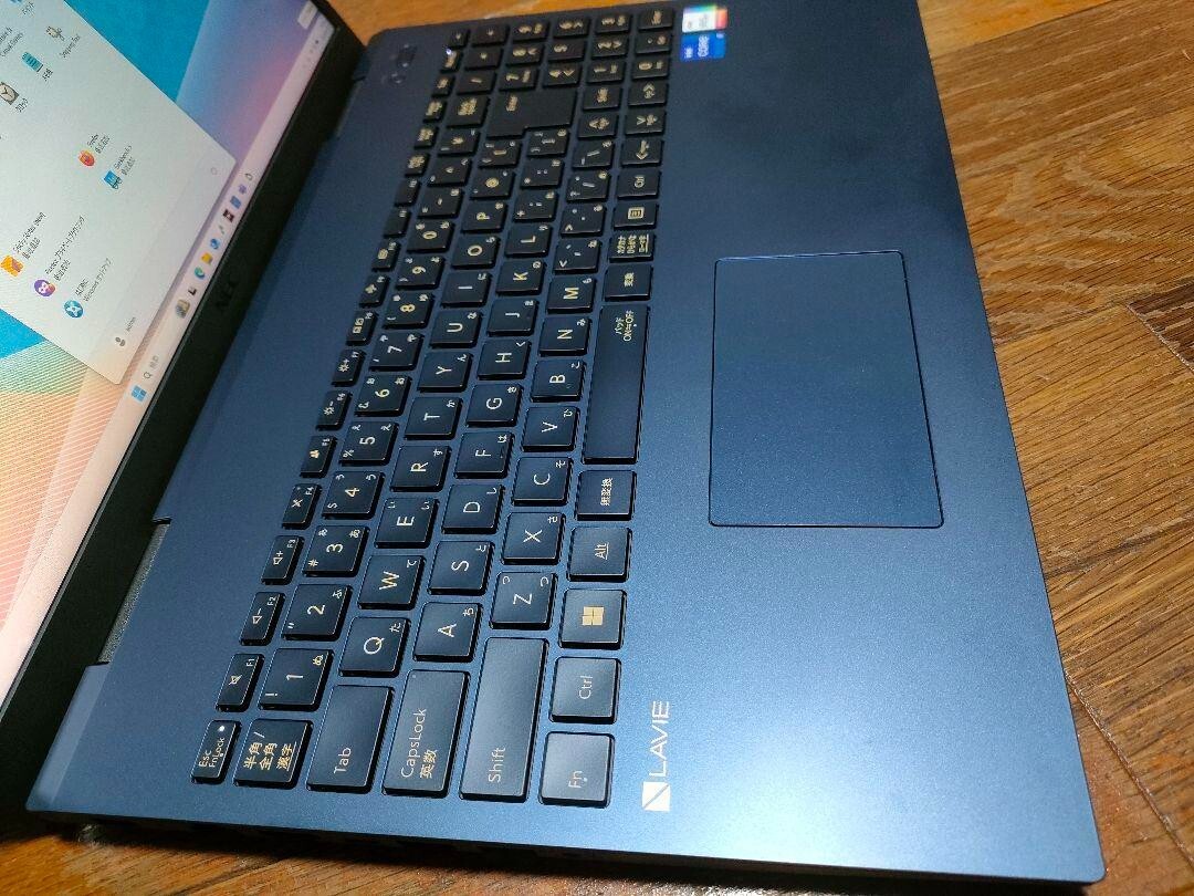 2024 model NEC LAVIE N16 PC-N1670HAL Anodized Navy Intel Iris Xe Graphics n94