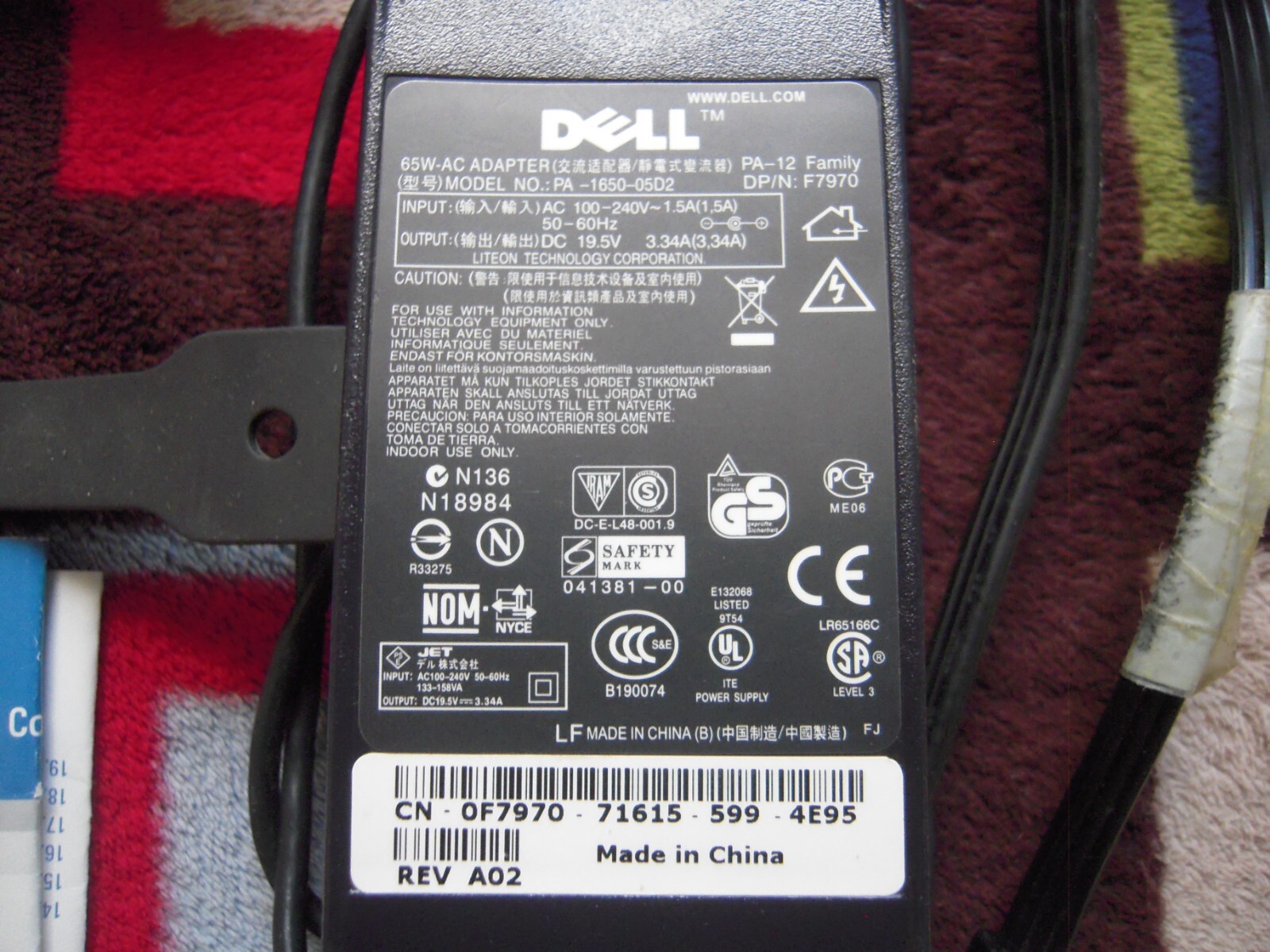 DELL INSPIRON 6K 15.4″ LCD WINDOWS XP INTEL CENTRINO CHIP (FOR PARTS OR REPAIR)