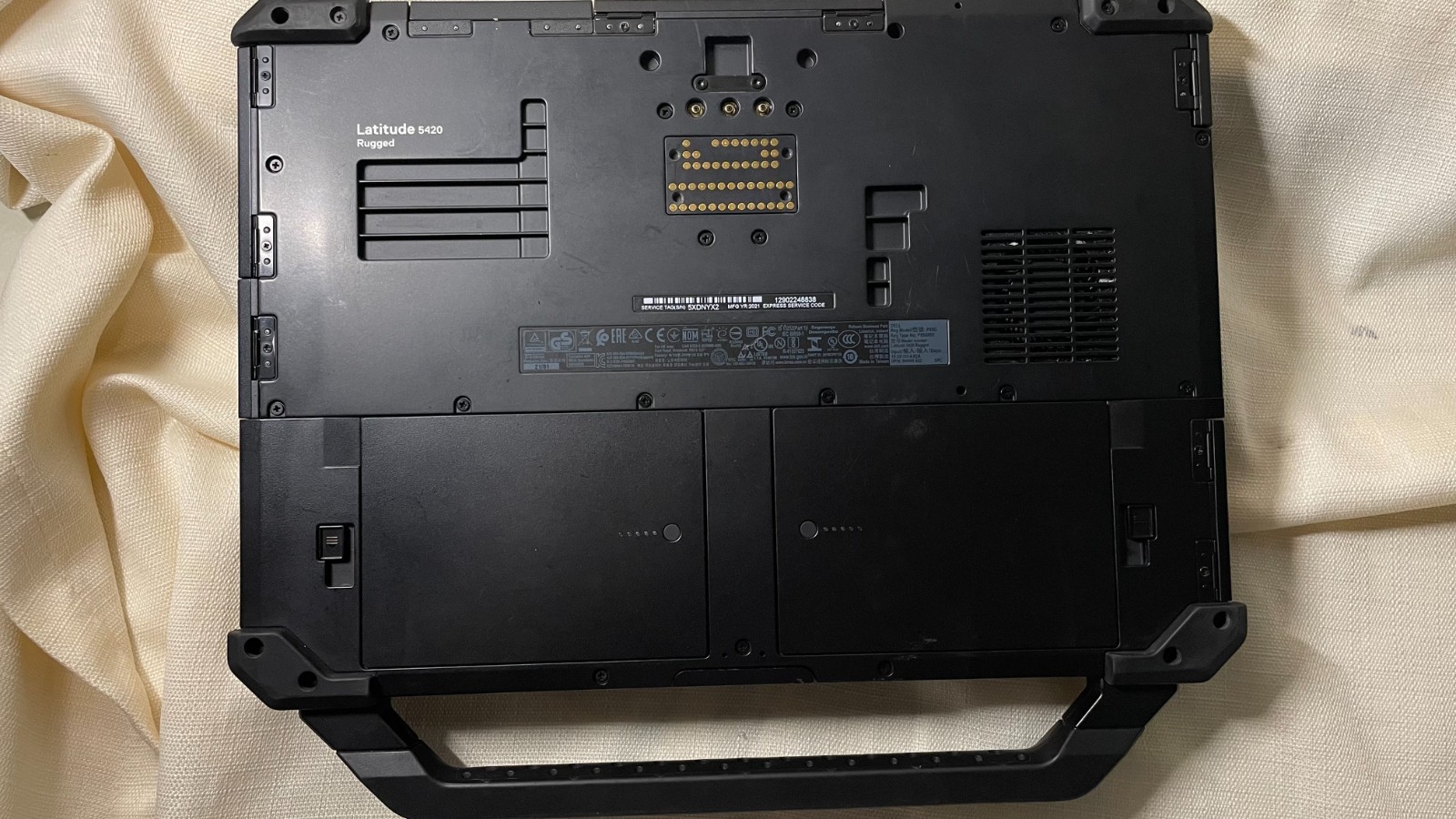 Lot of 2 Dell Latitude RUGGED 5420 Laptop PC 14.0″ i7 16GB 256GB SSD, Win11