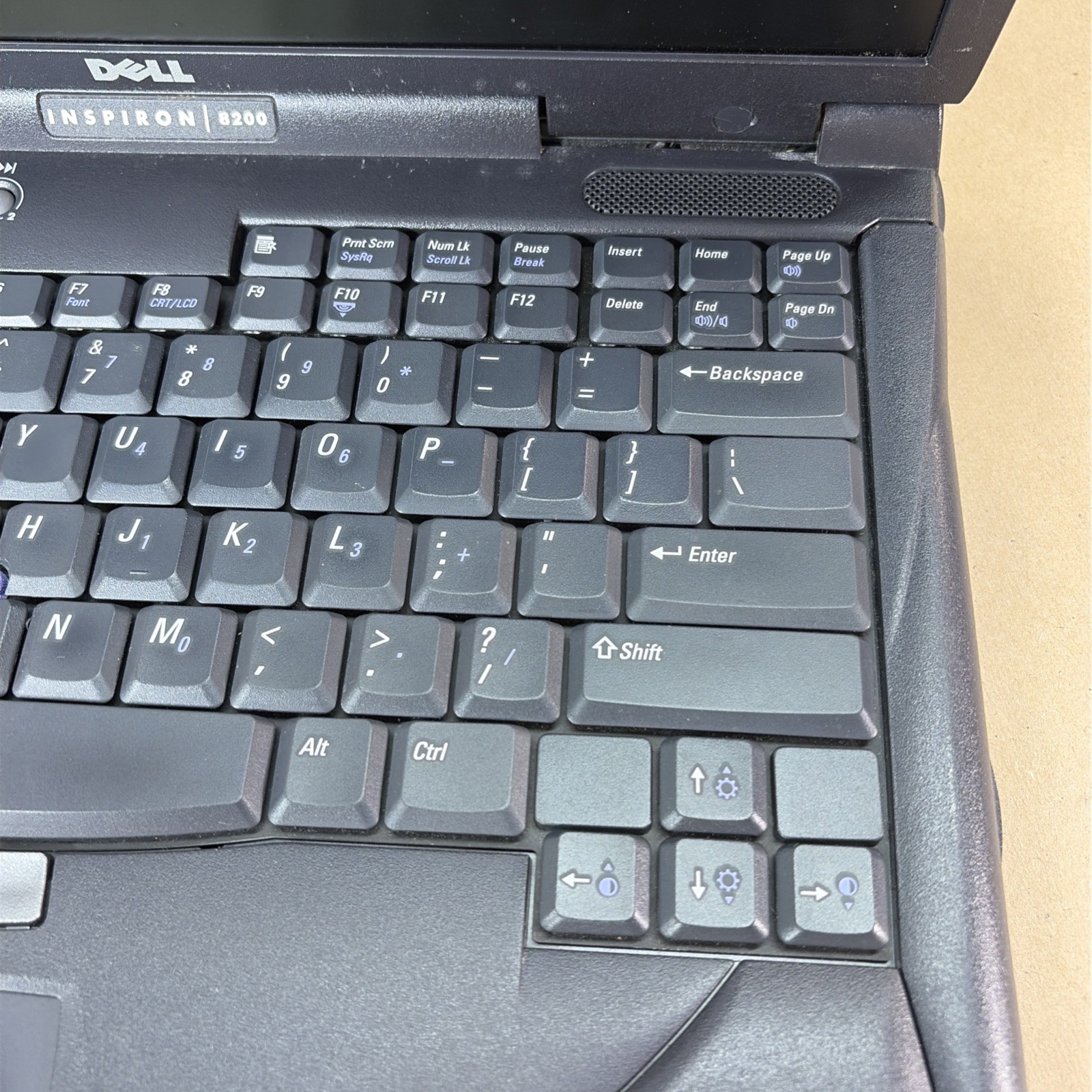FOR PARTS Dell Inspiron 8200 PP01X Intel Pentium 4 Laptop UNTESTED