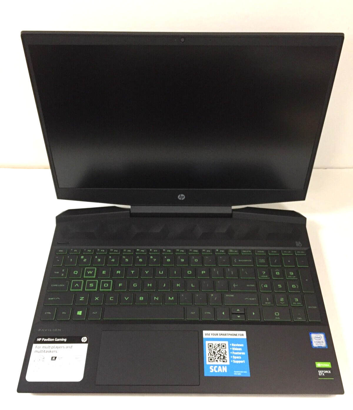 *Bad Battery* HP Pavilion 15-dk0068wm 15.6 Gaming/i5-9300H/8GB/256GB SSD/GTX1050
