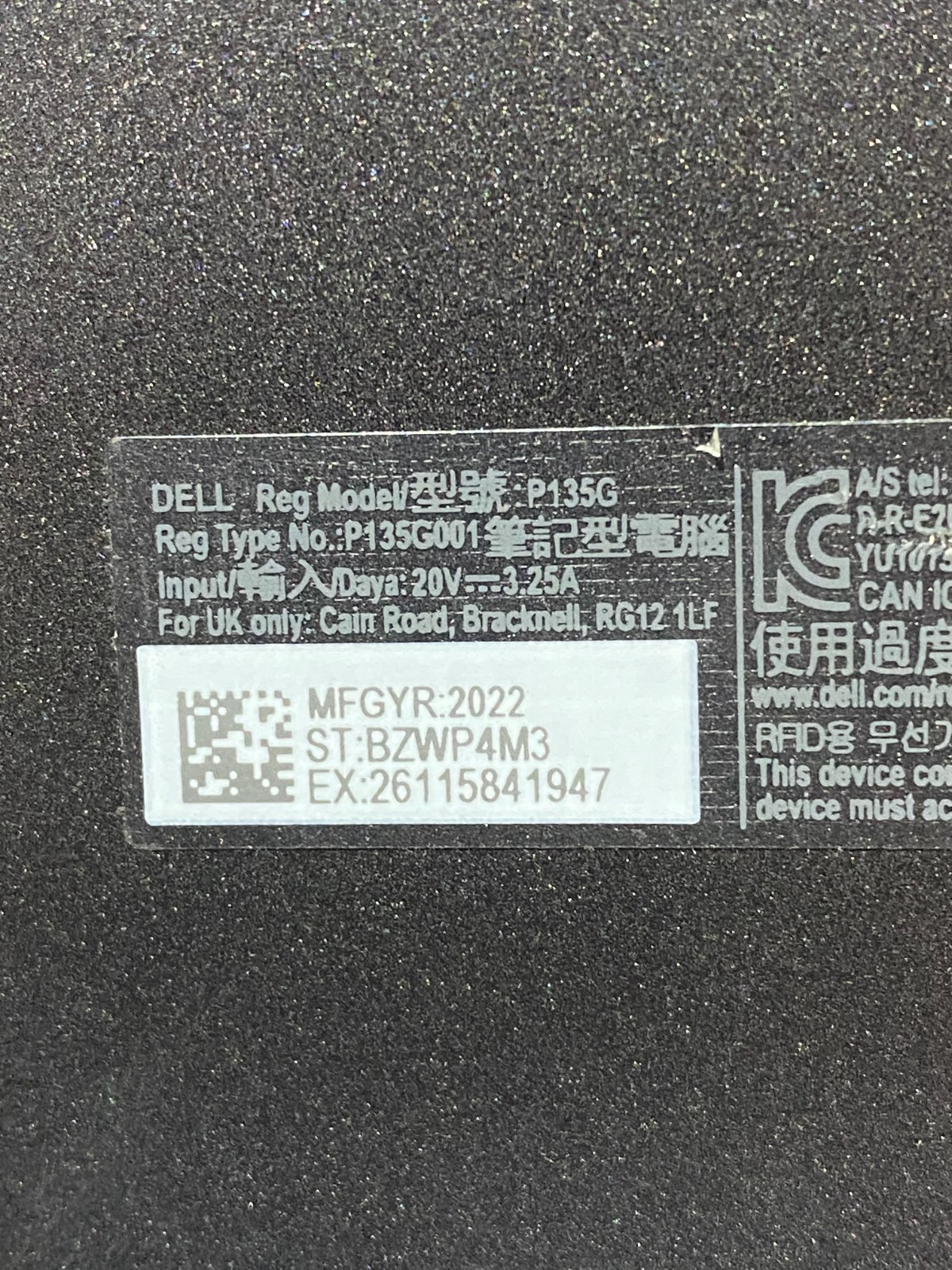 Dell Latitude 7420 14″ FHD 2.80GHz i7-1165G7 16GB RAM 512GB SSD NVME WI1P READ*