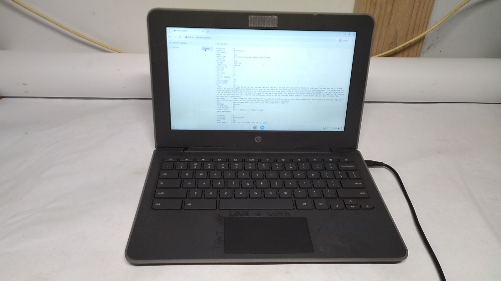 Lot of 10 HP Chromebook 11A G8 EE 16W64UT#ABA 11.6″ AMD A4 9120C 4GB For Repair