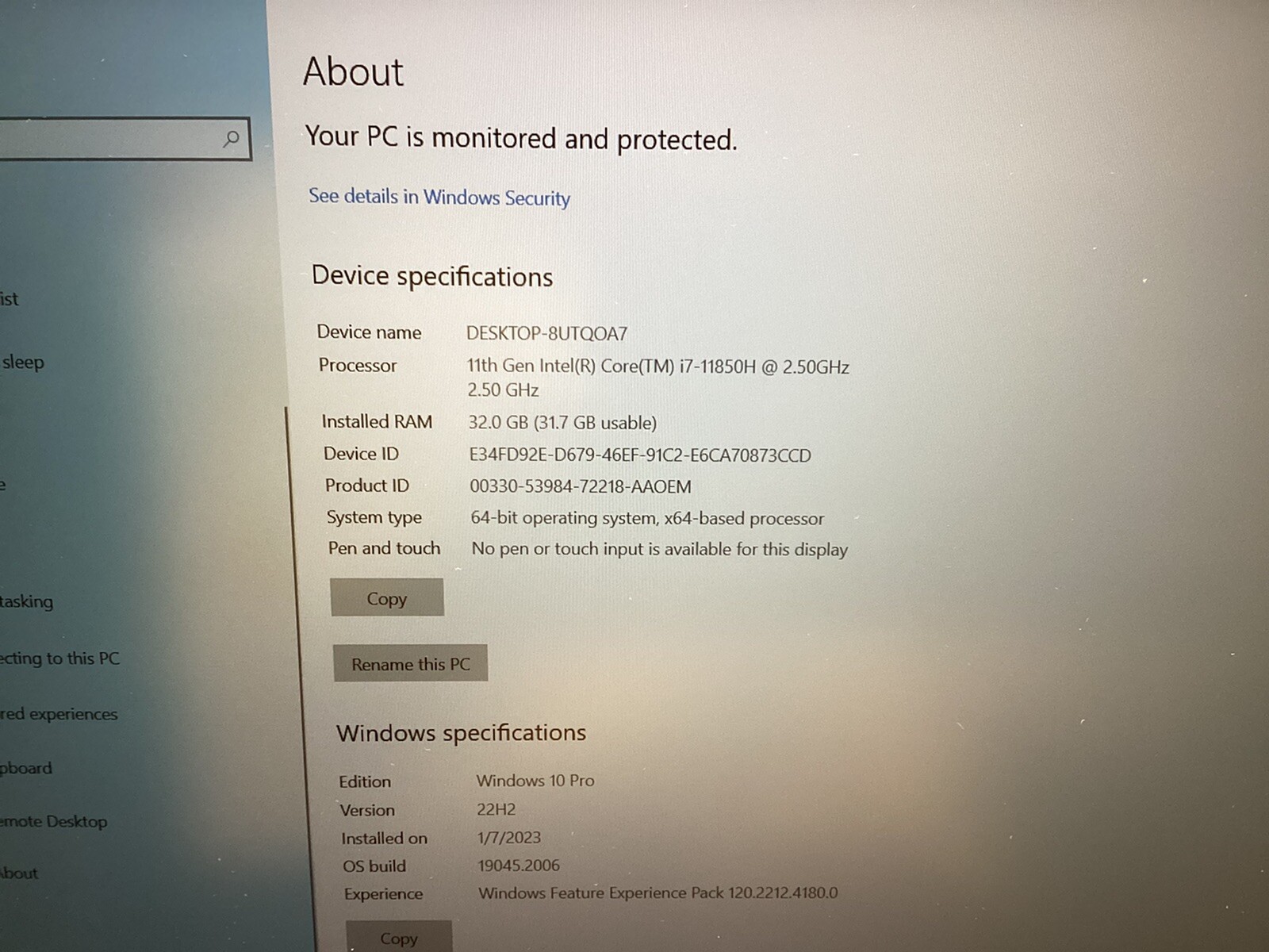 HP ZBook Power 15.6 inch G8 Mobile Workstation PC ***See Pictures***